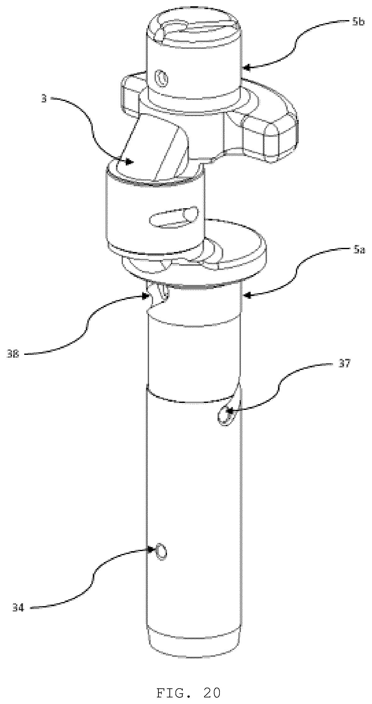 Patent US12359657 Figure 20 – System for transporting lubricating oil in a compressor