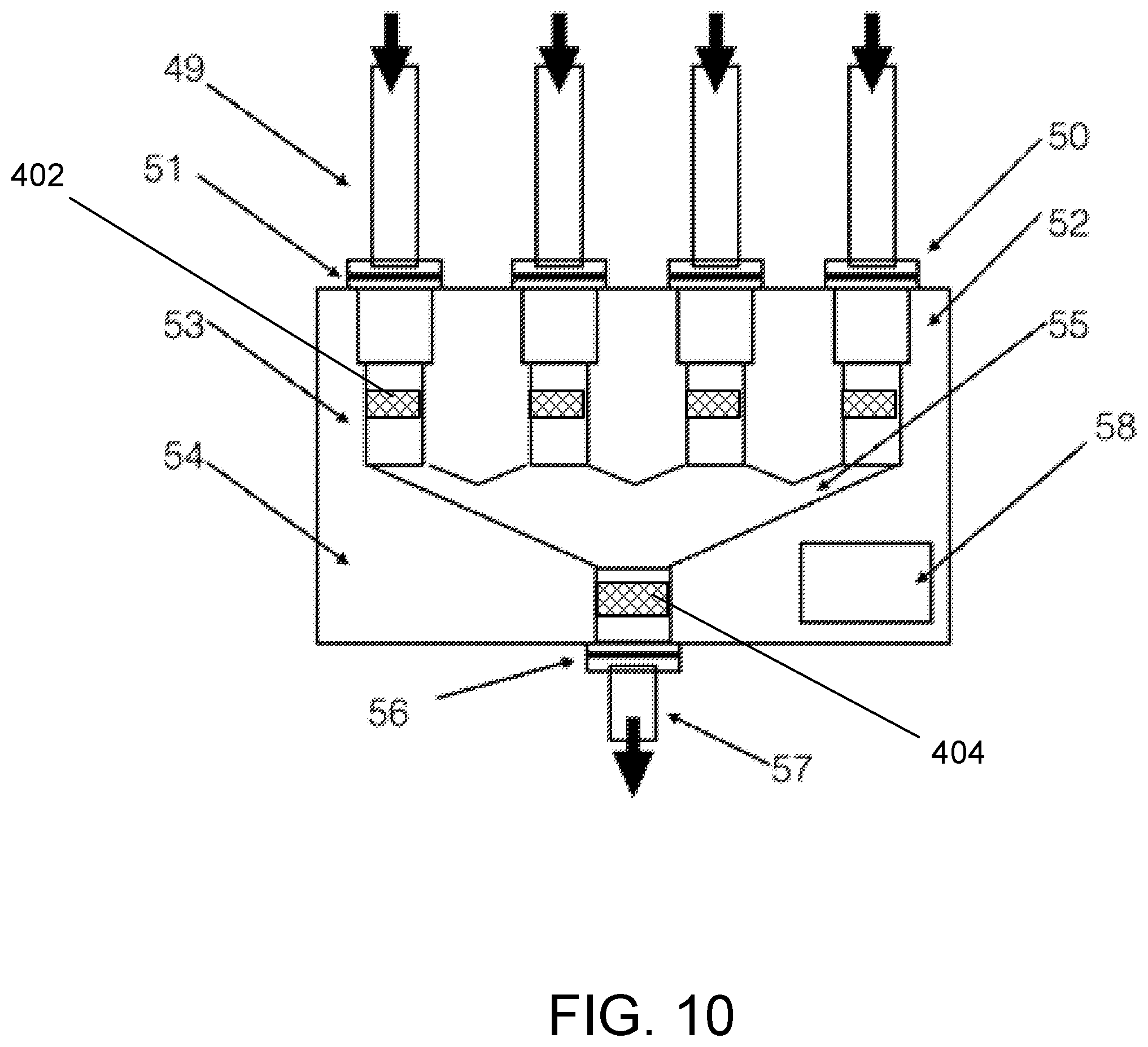 Patent US12359659 Figure 10 – Portable device with disposable reservoir for collection of internal fluid after surgery