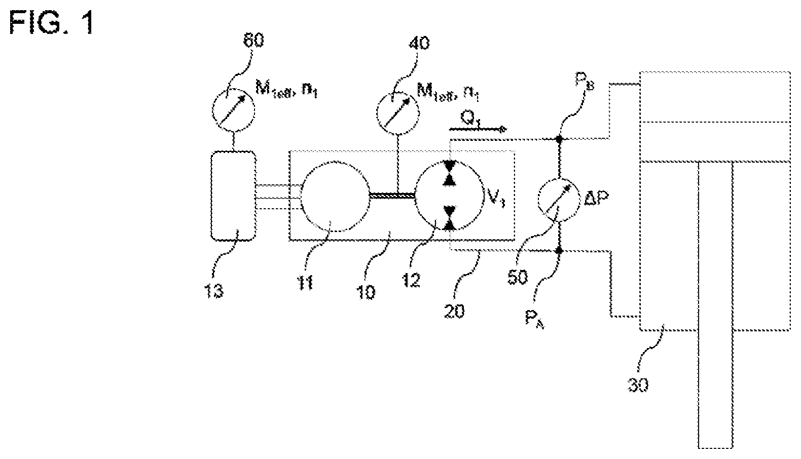 Patent US12359662 Figure 1 – Method for determining a present state of wear of a hydrostatic machine