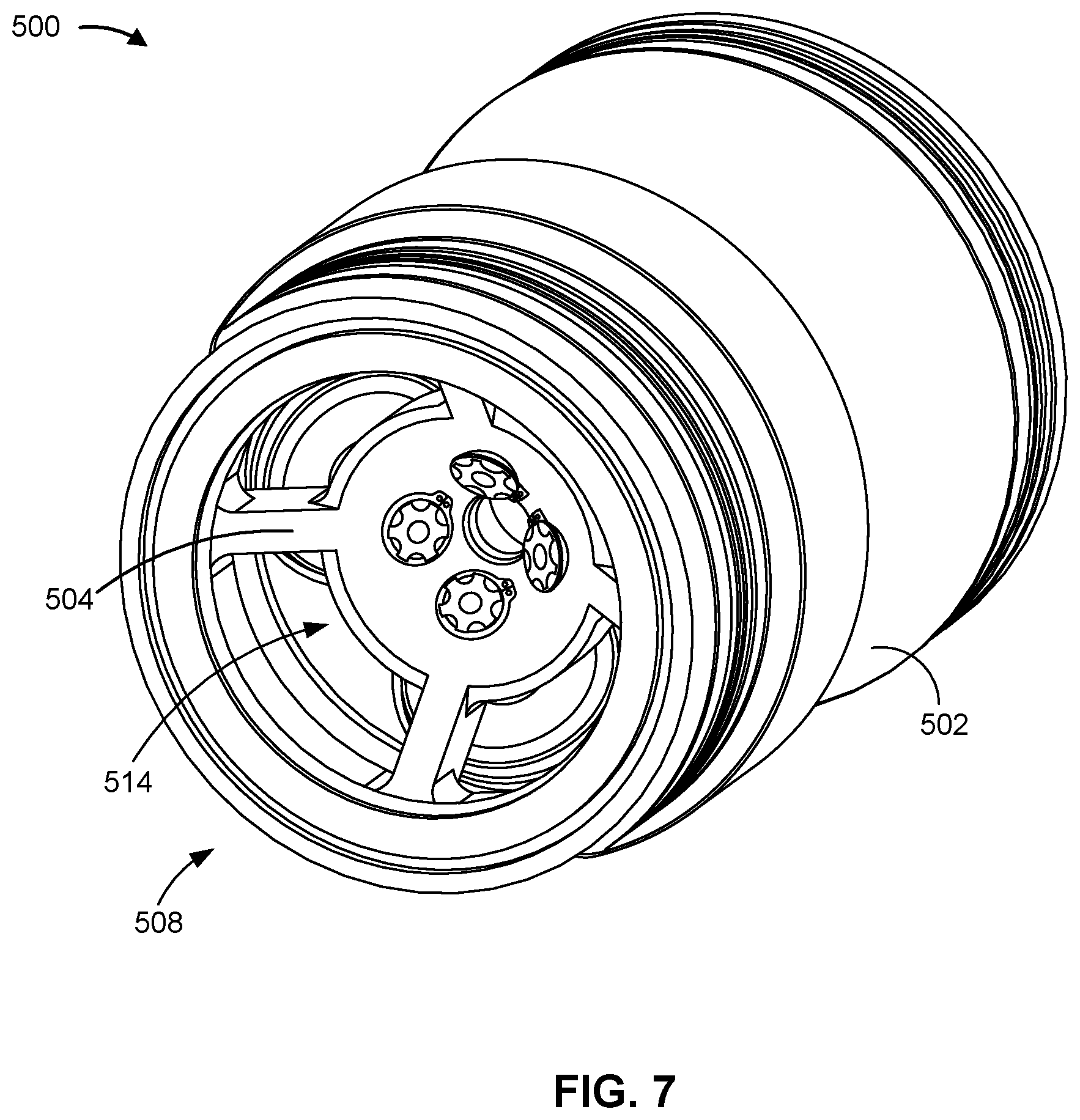 Patent US12359663 Figure 7 – Valve cartridge for a fluid pump