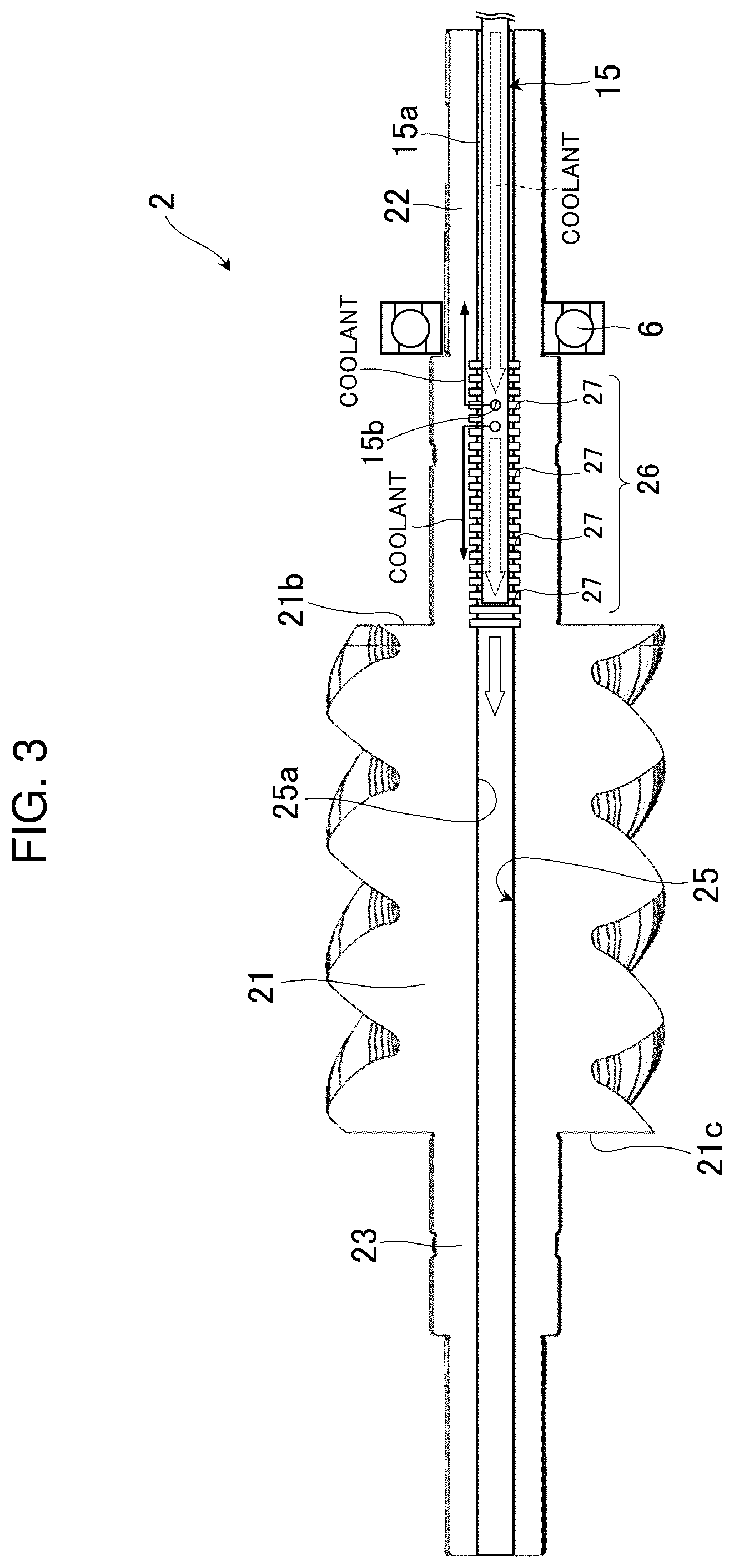Patent US12359667 Figure 3 – Screw compressor