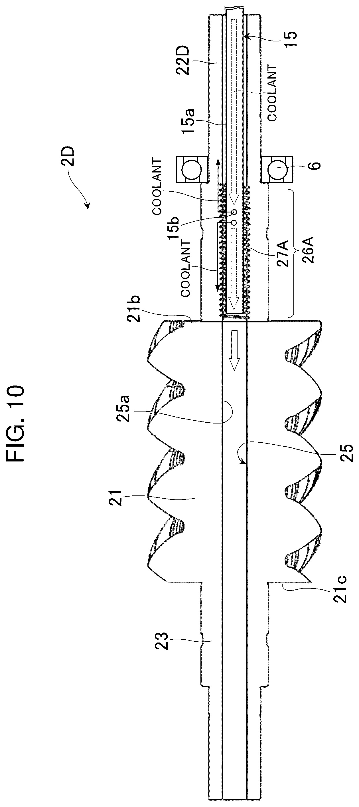 Patent US12359667 Figure 9 – Screw compressor