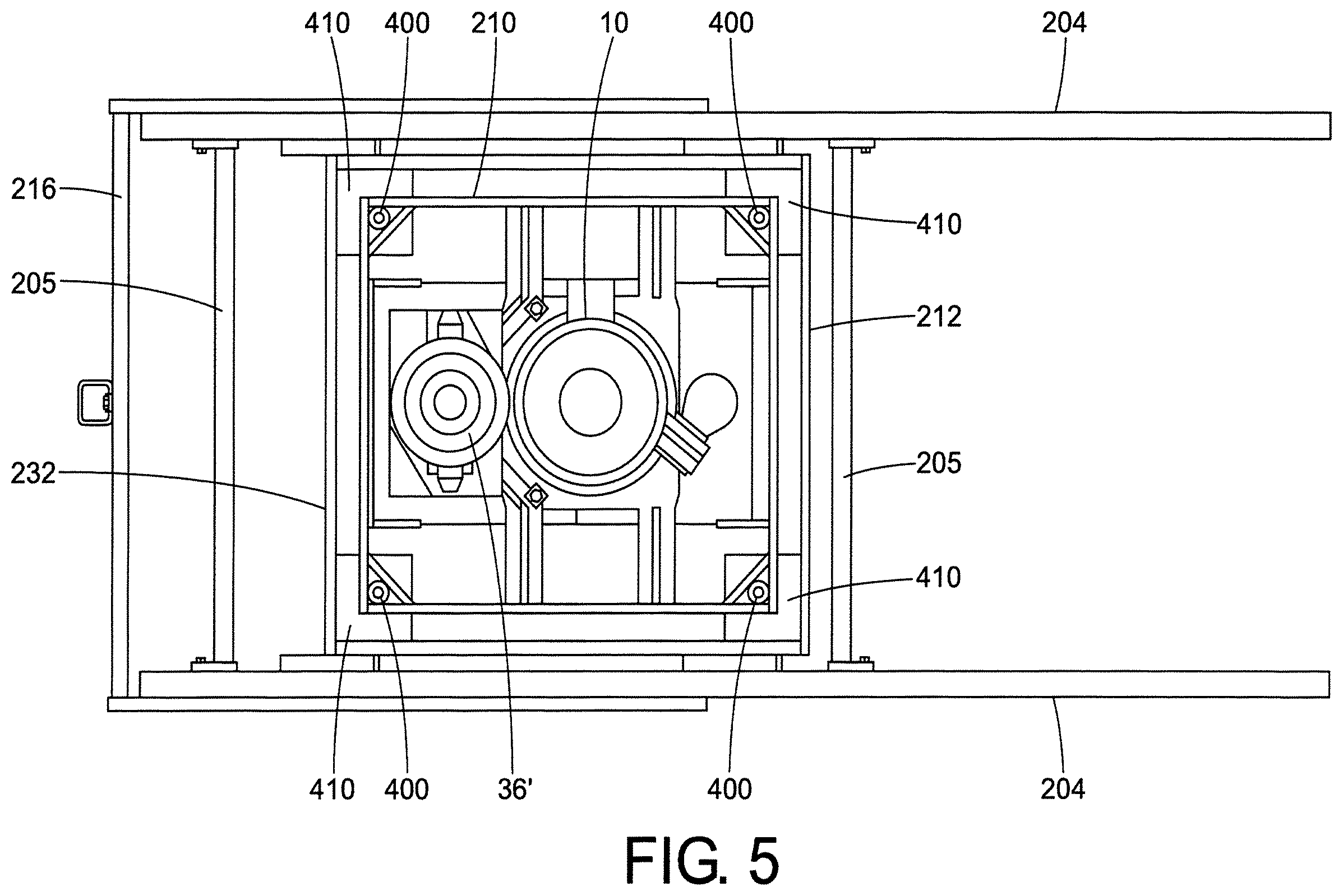 Patent US12359668 Figure 5 – Mold pump engagement apparatus