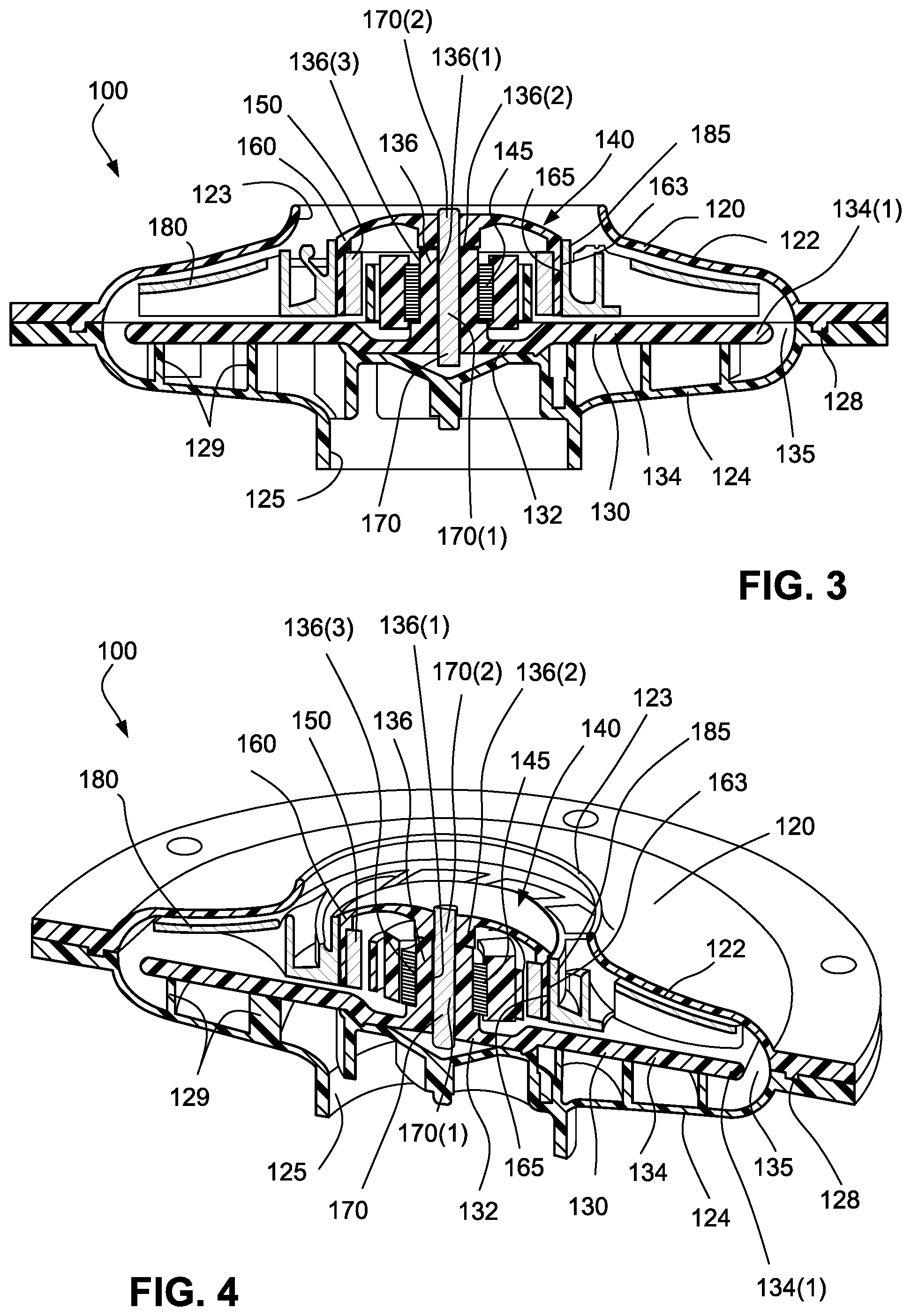 Patent US12359670 Figure 3 – PAP system blower