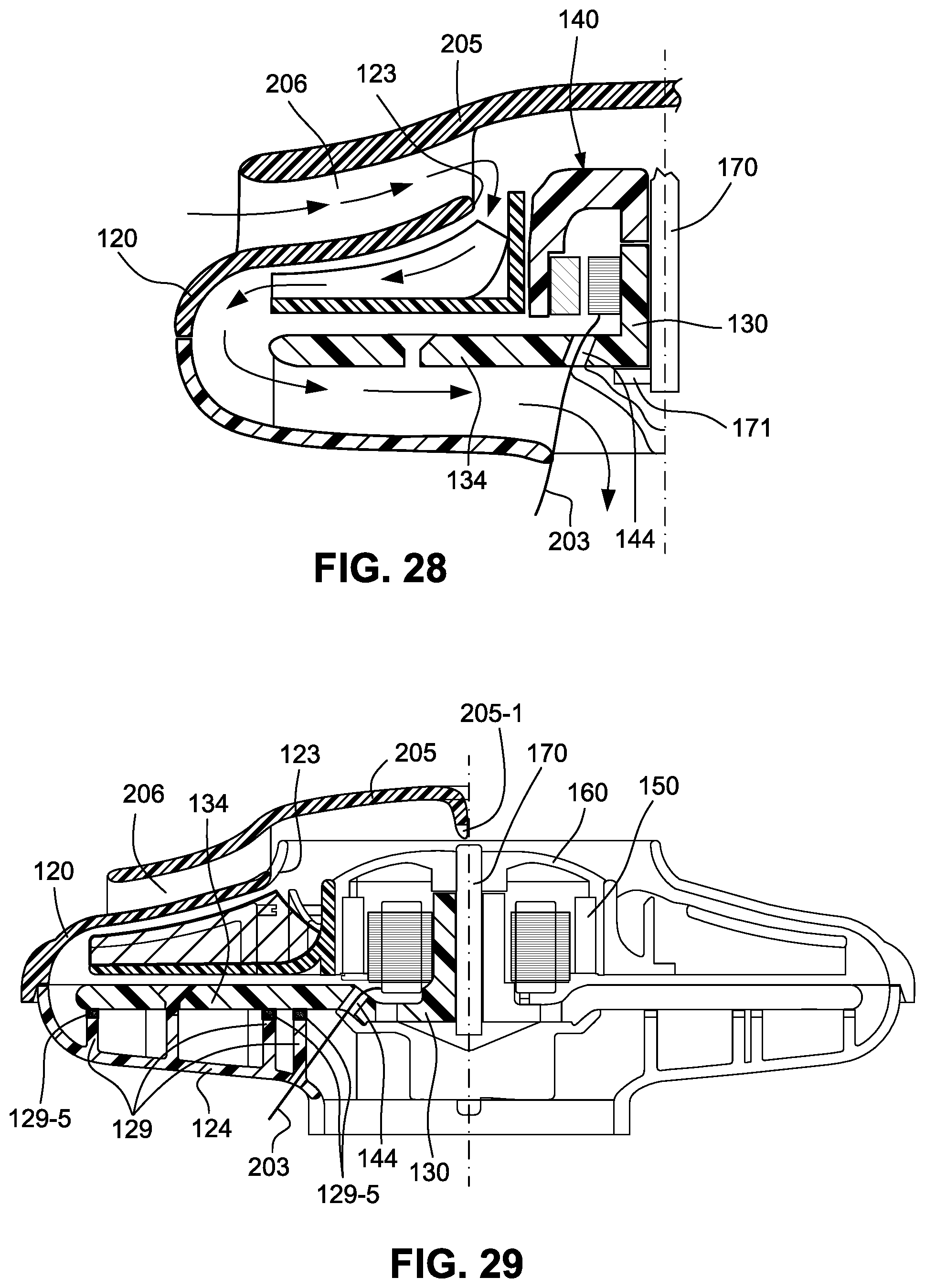 Patent US12359670 Figure 13 – PAP system blower