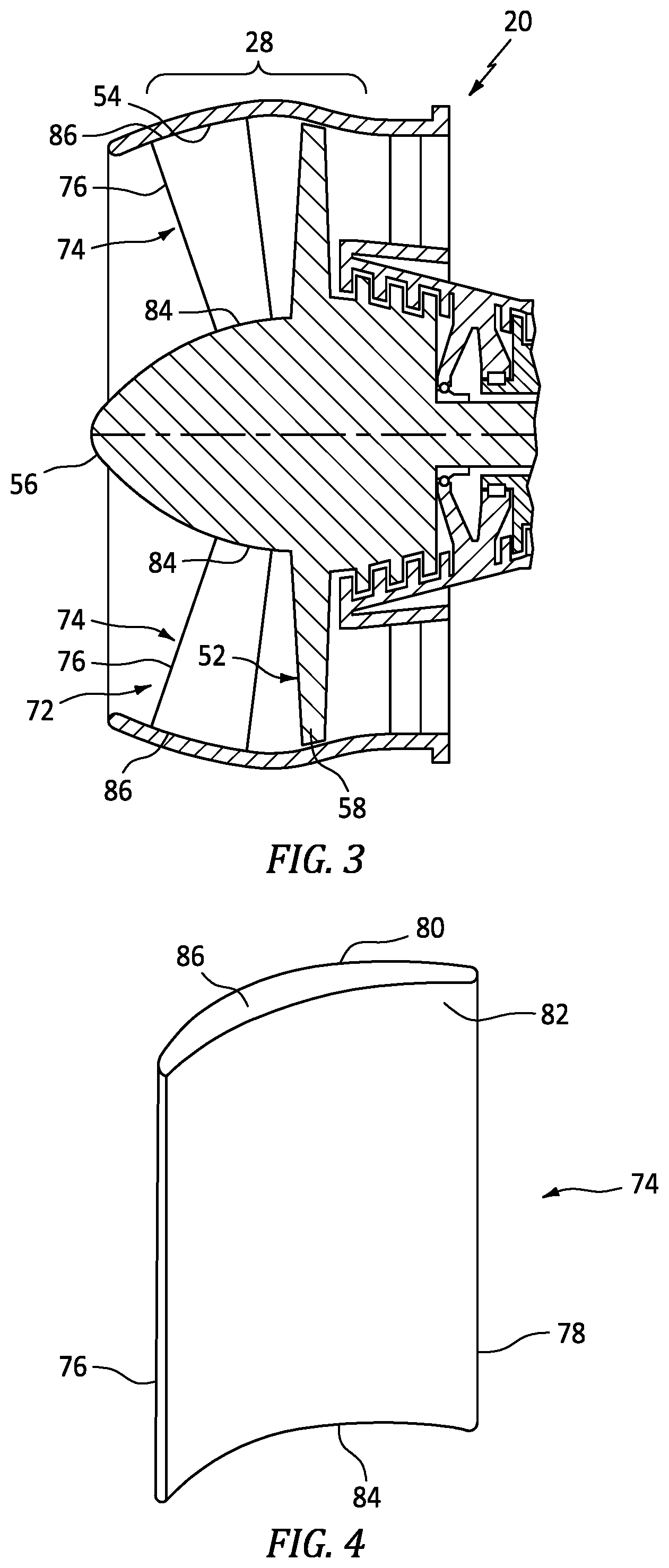 Patent US12359672 Figure 2 – Rotor blade inspection system