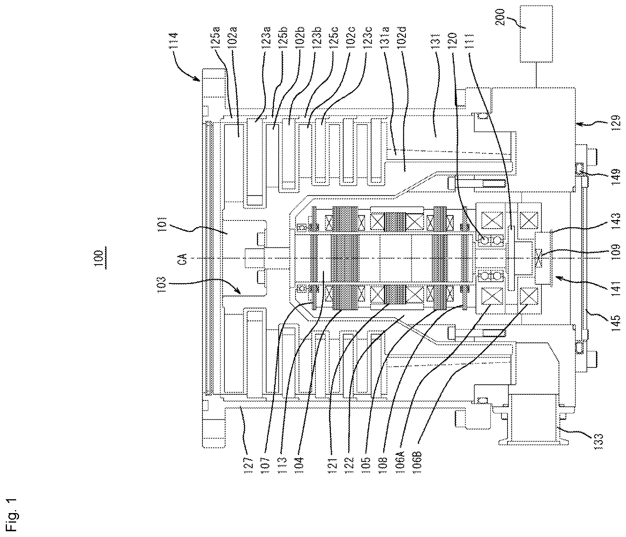 Patent US12359673 Figure 1 – Vacuum pump and control device