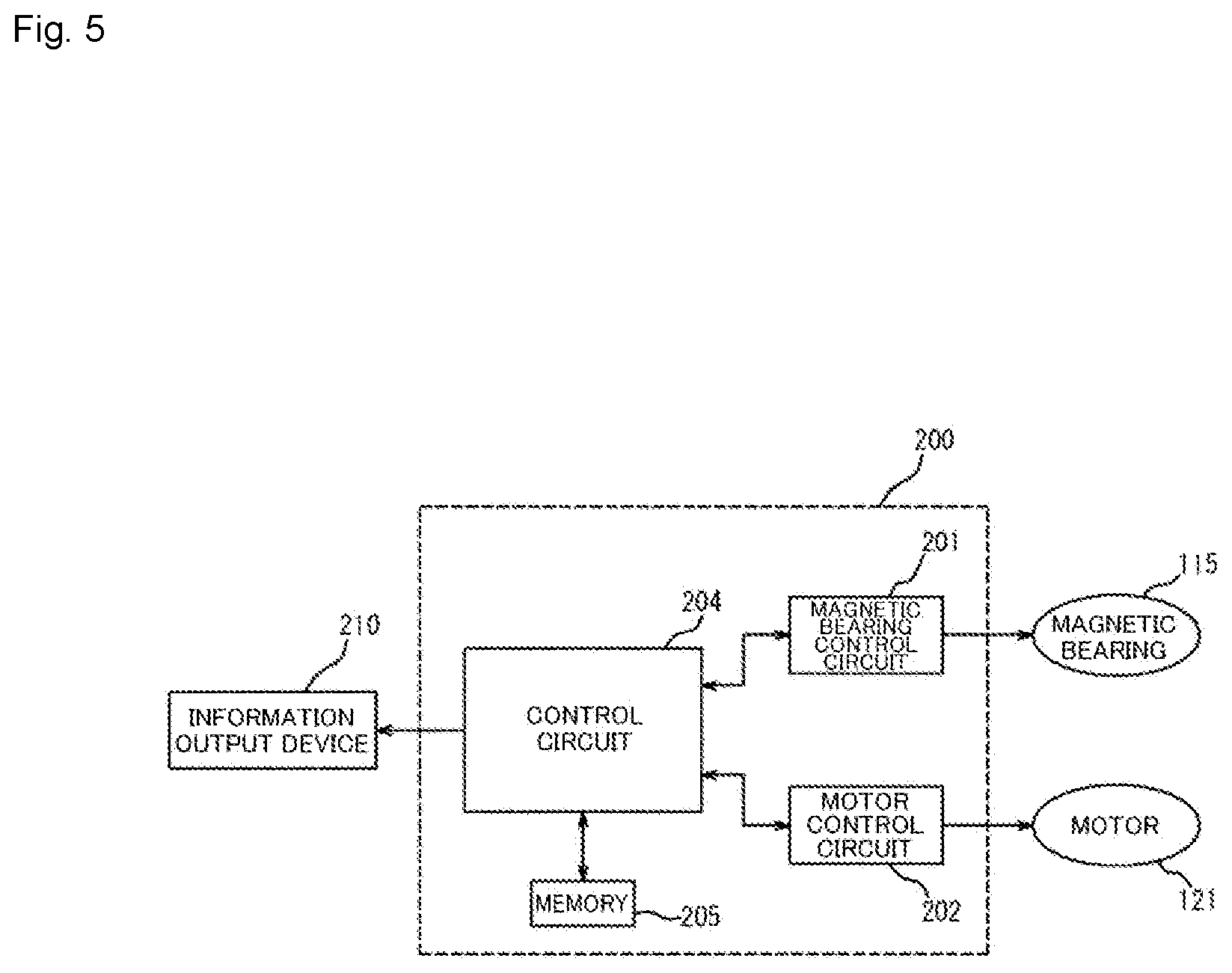 Patent US12359673 Figure 5 – Vacuum pump and control device