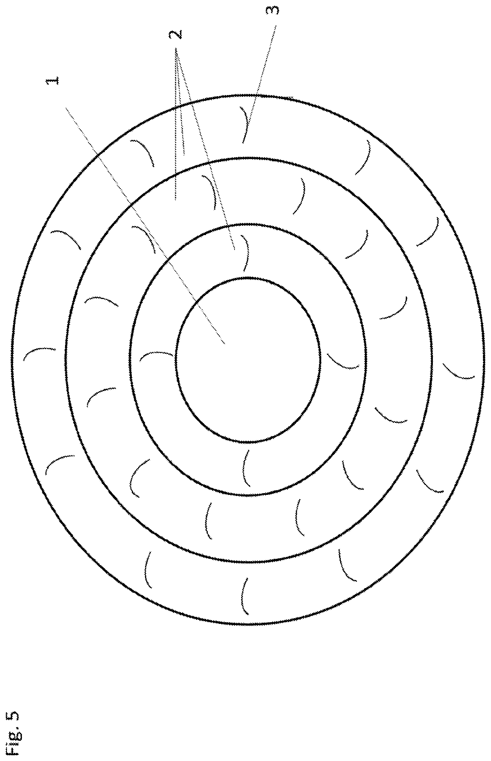 Patent US12359675 Figure 5 – Blade arrangement having microblades