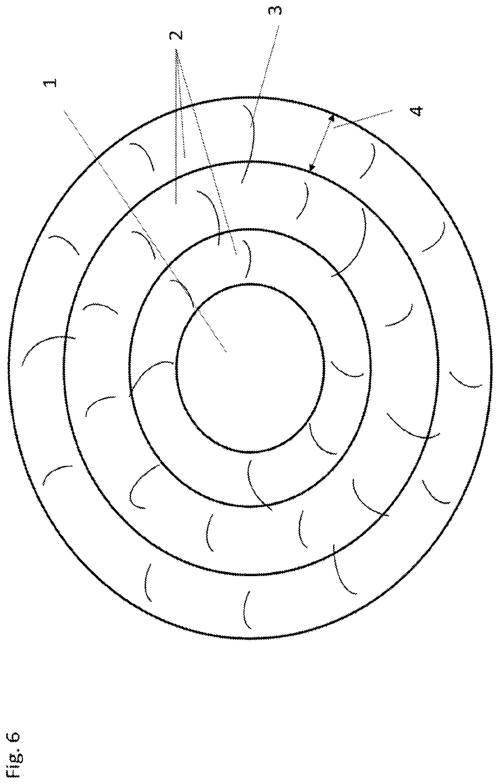Patent US12359675 Figure 6 – Blade arrangement having microblades