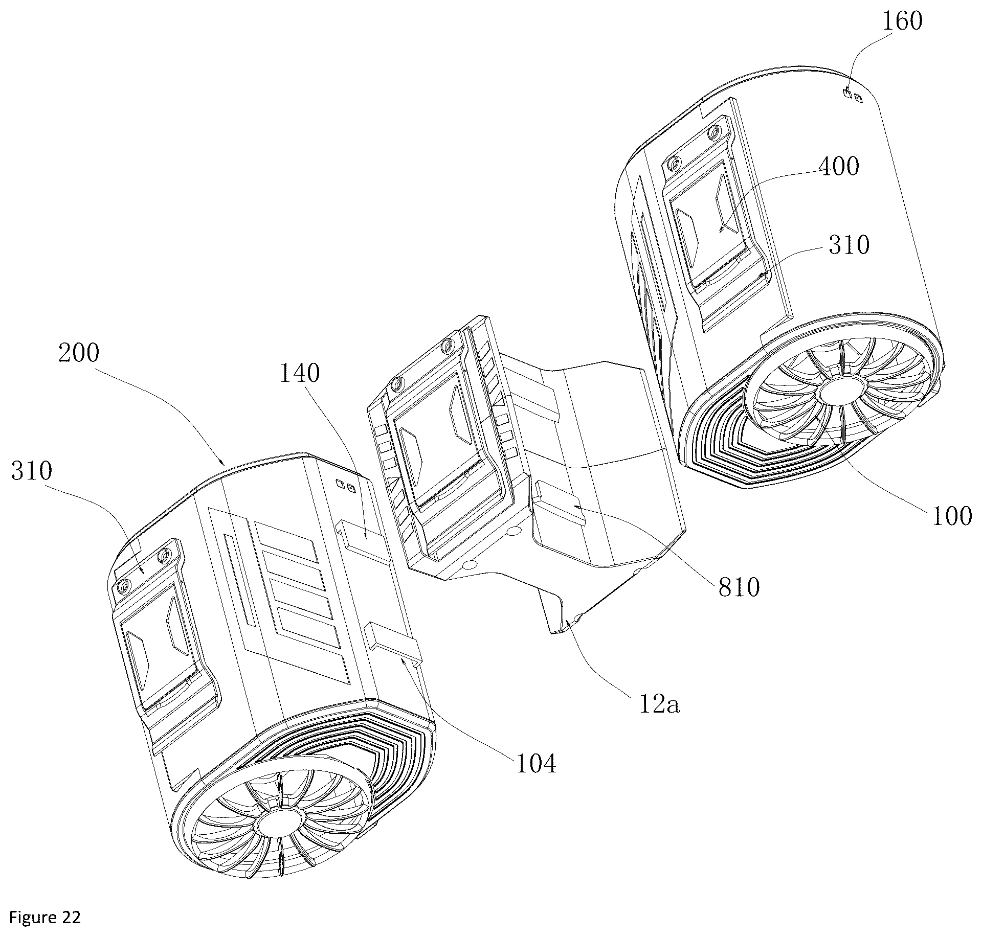 Patent US12359676 Figure 18 – Combined fan
