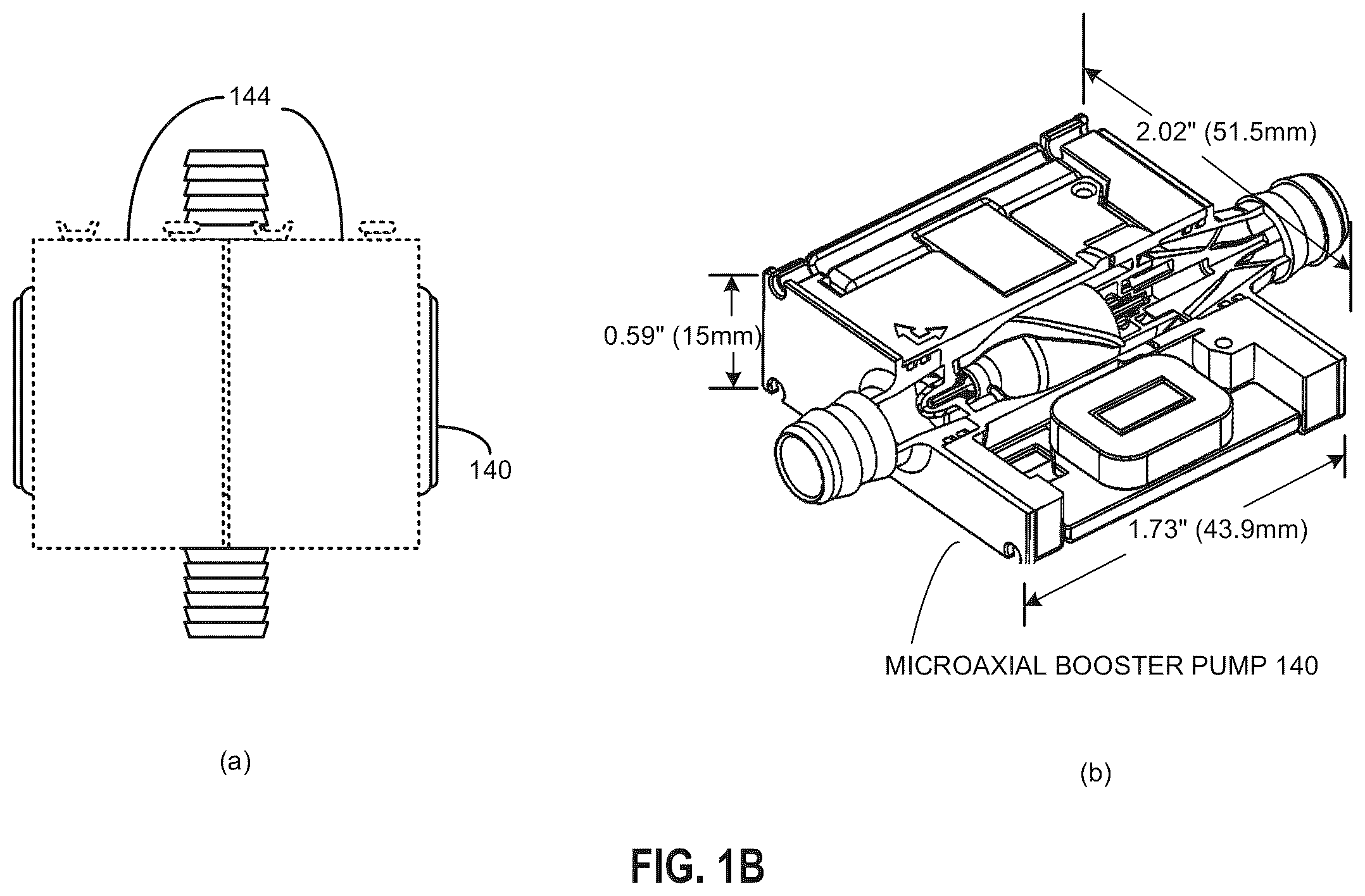Patent US12359677 Figure 2 – External tray hose with integrated pump