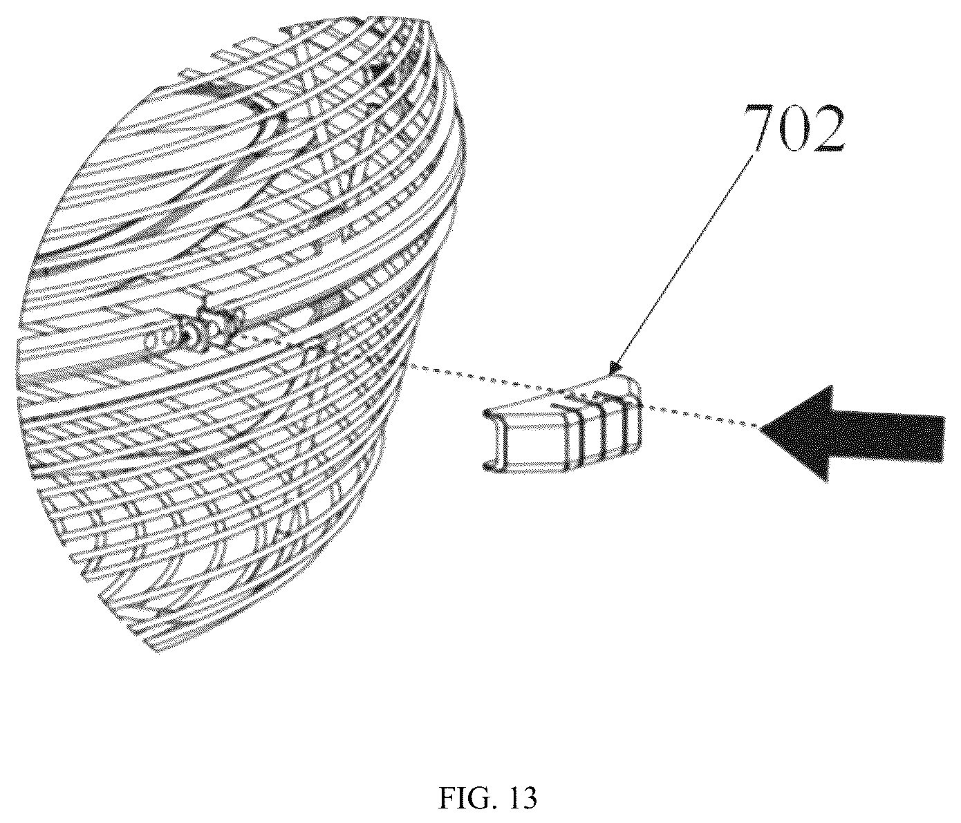 Patent US12359678 Figure 7 – Ceiling fan