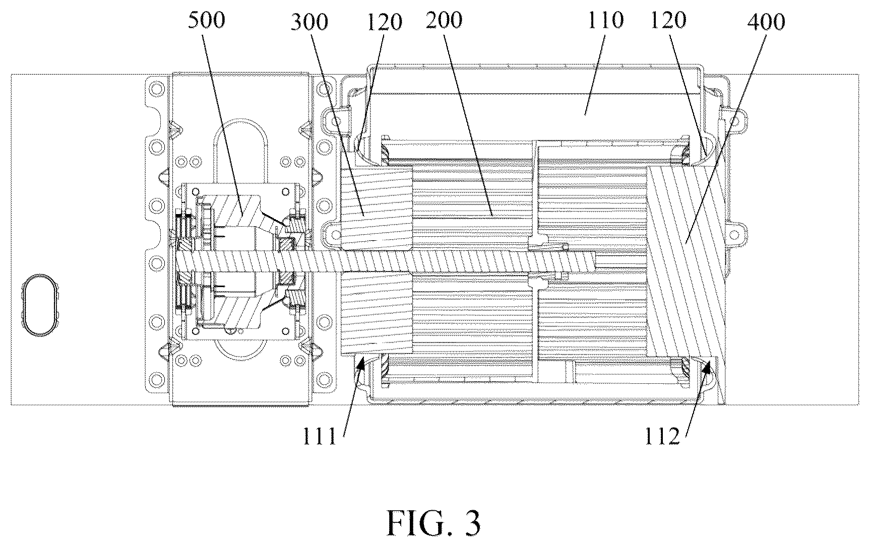 Patent US12359679 Figure 3 – Blower and air conditioner