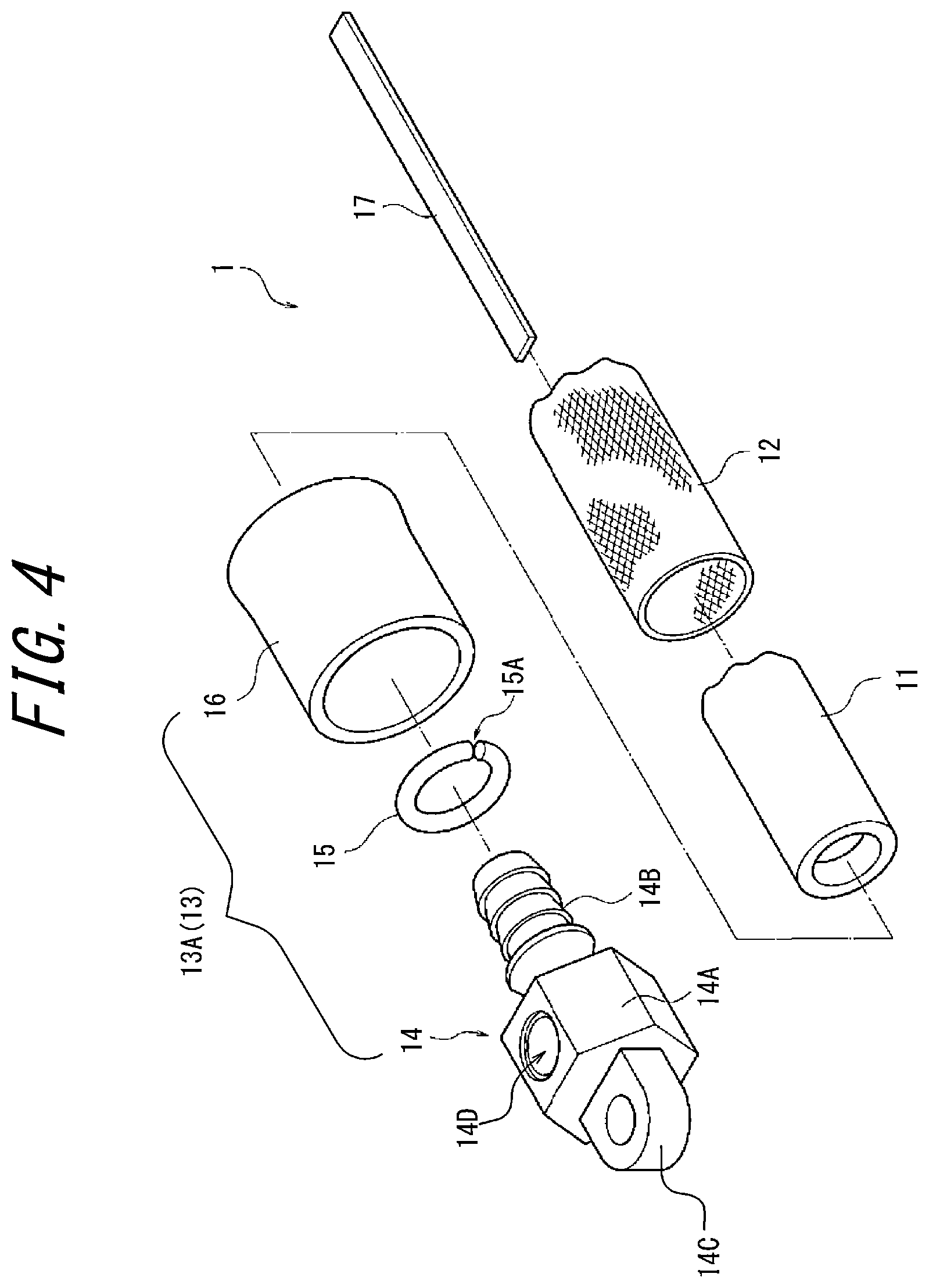 Patent US12359683 Figure 4 – Holding member with actuator cover and actuator cover