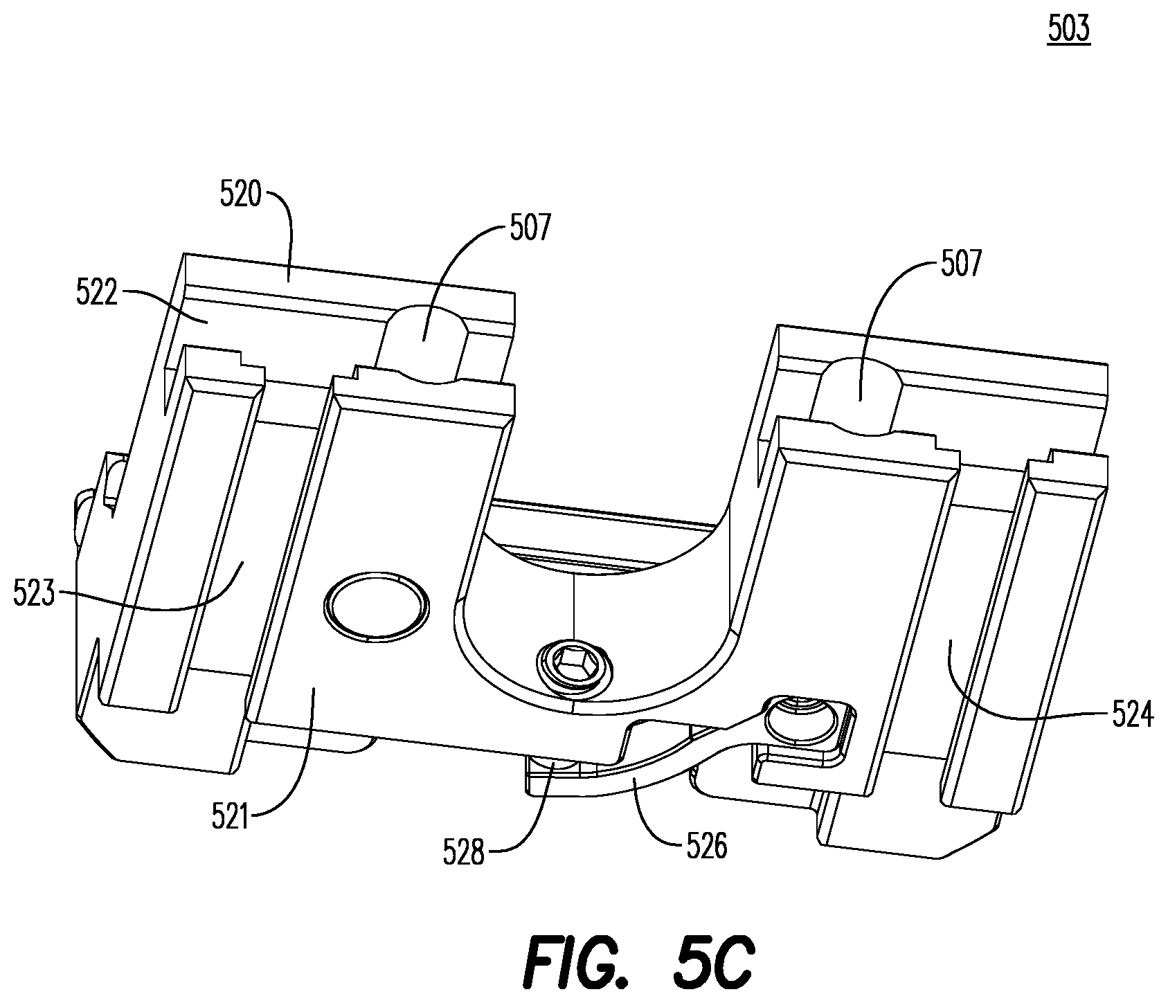 Patent US12359685 Figure 13 – Clamp with cam lever