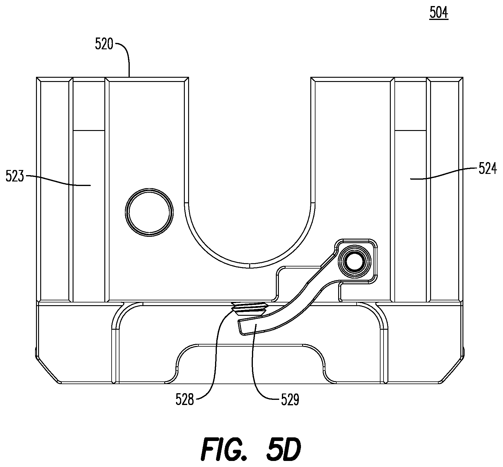 Patent US12359685 Figure 14 – Clamp with cam lever