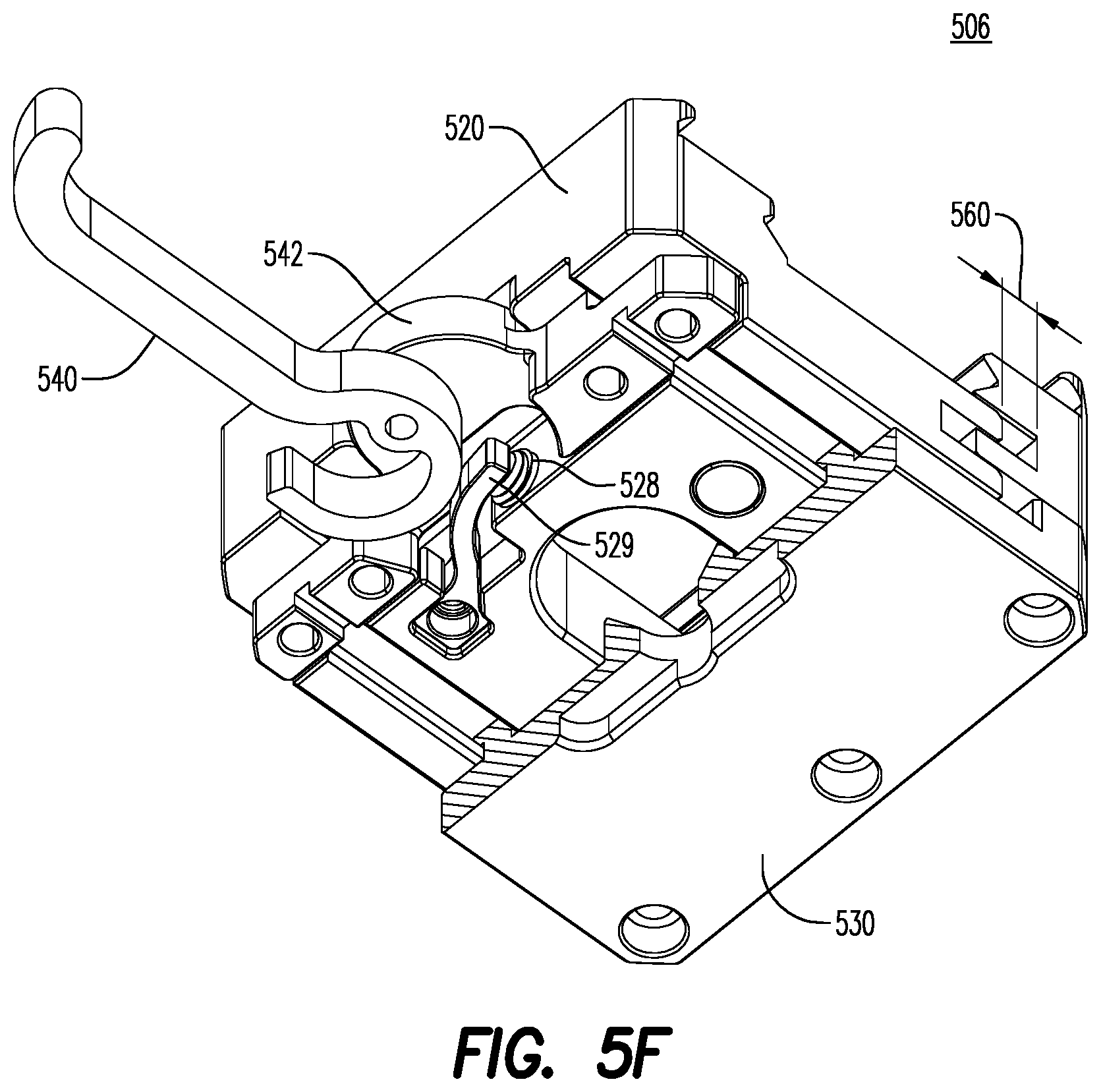 Patent US12359685 Figure 16 – Clamp with cam lever