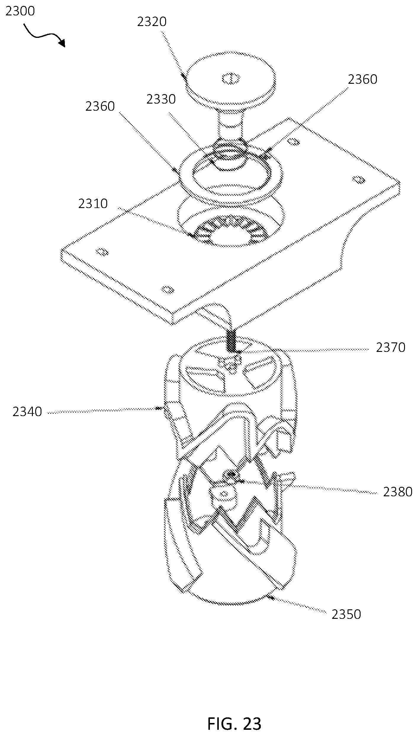Patent US12359687 Figure 14 – Advanced rotating tension latch