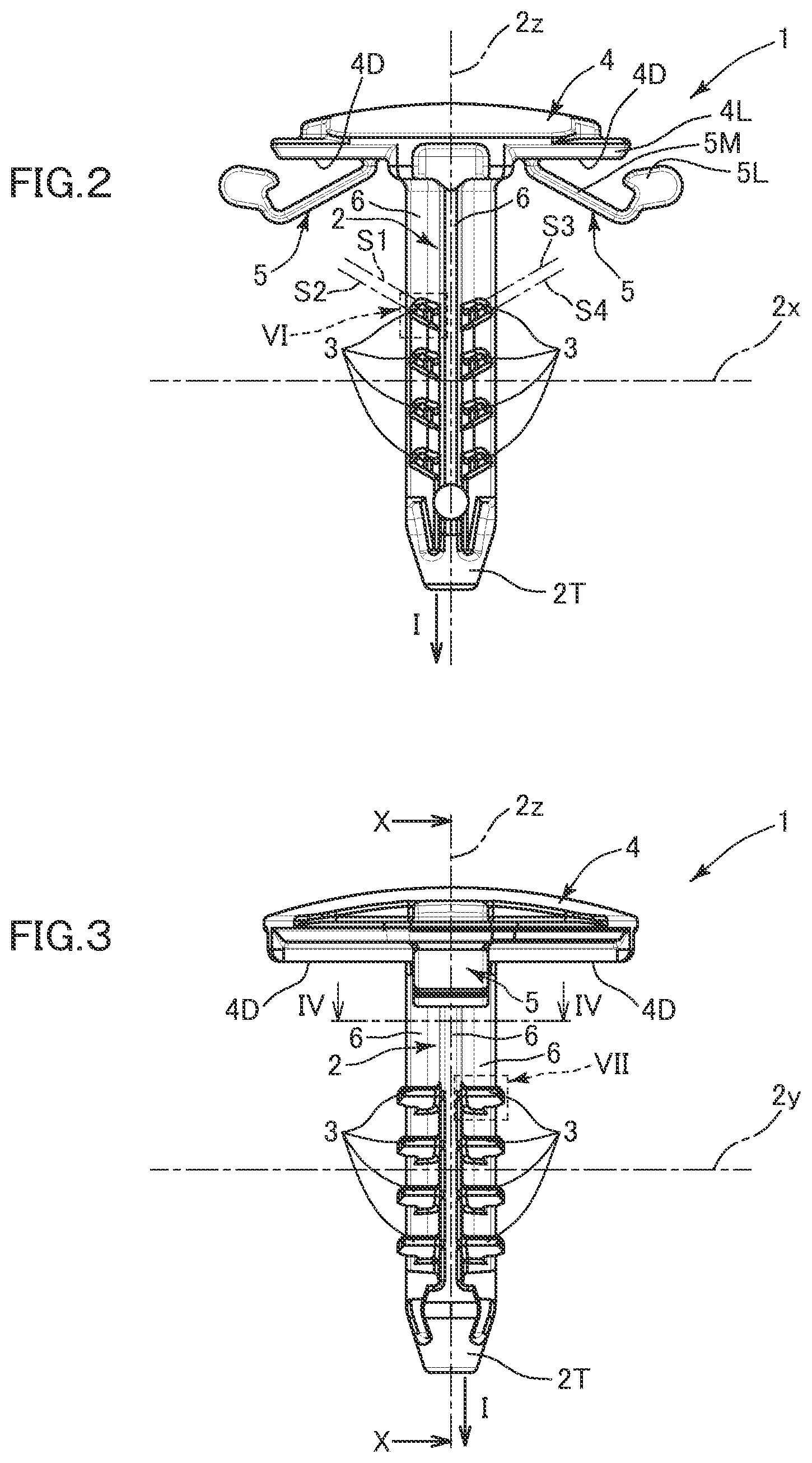 Patent US12359688 Figure 2 – Clip attachment structure
