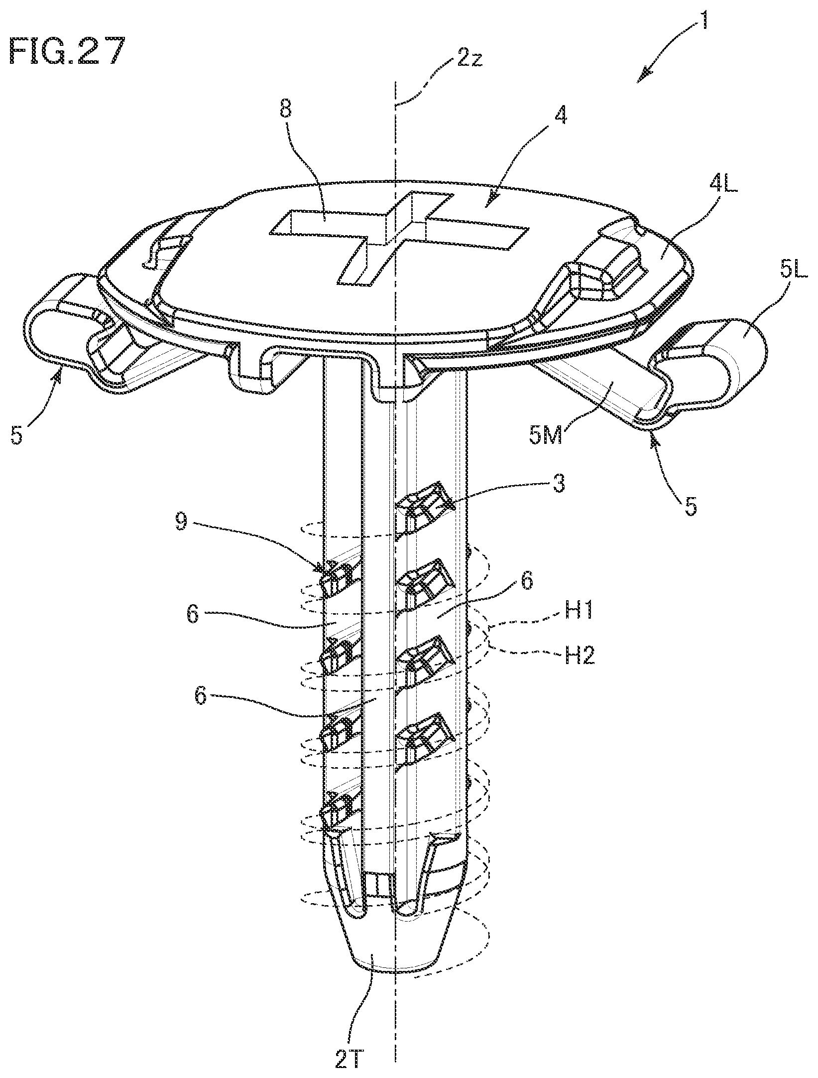 Patent US12359688 Figure 13 – Clip attachment structure