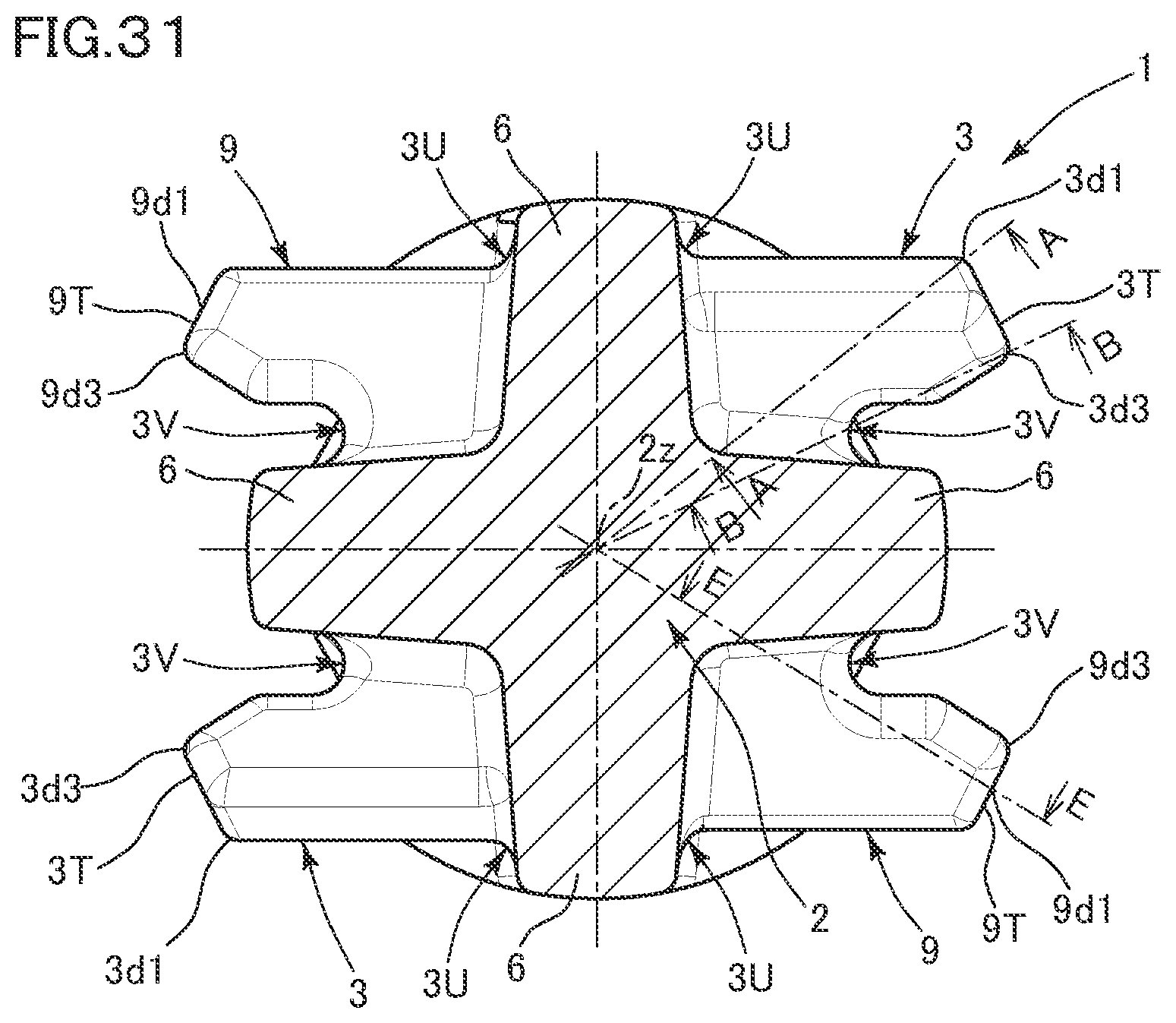 Patent US12359688 Figure 16 – Clip attachment structure