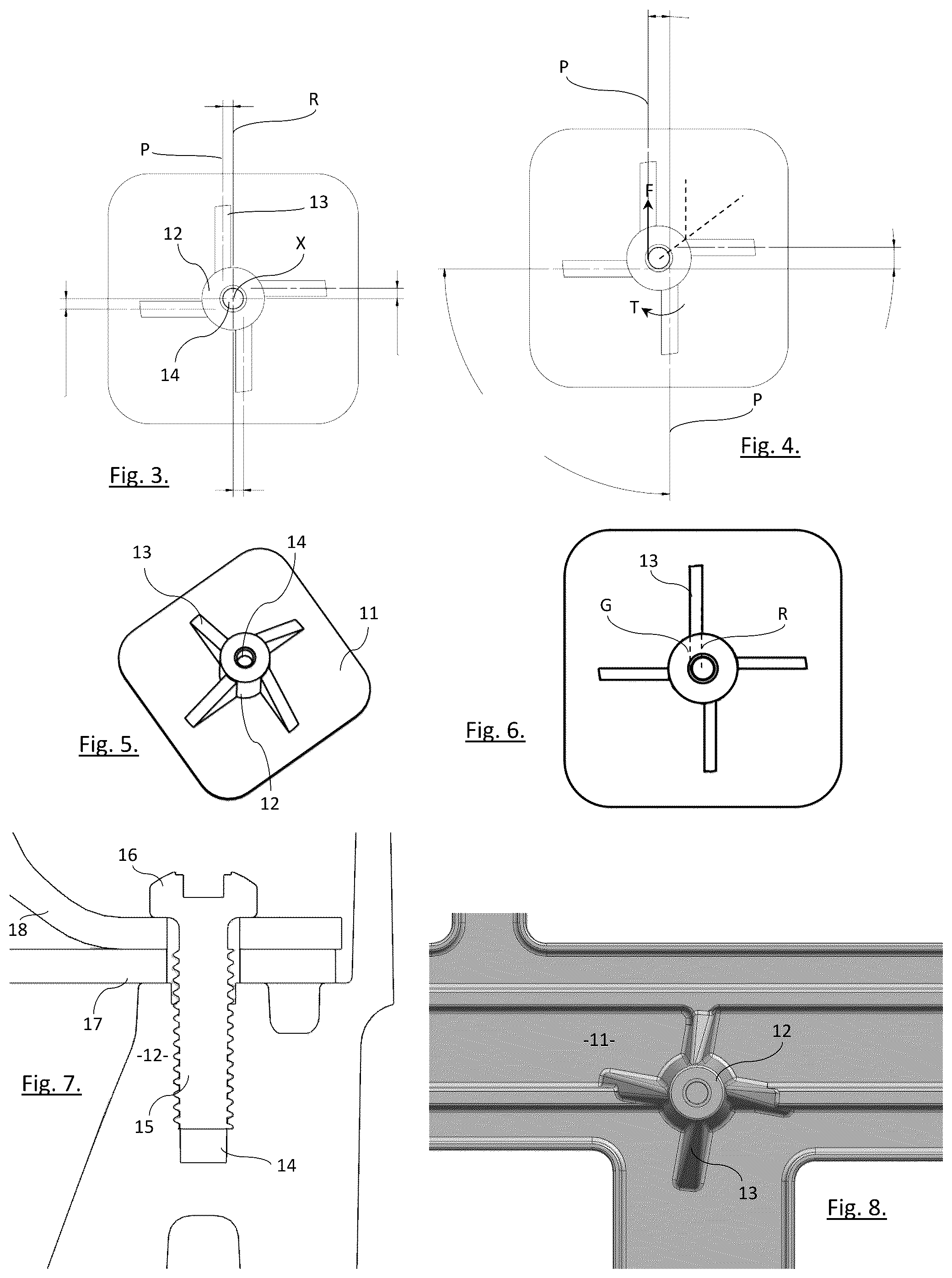 Patent US12359689 Figure 2 – Ribbed screwboss