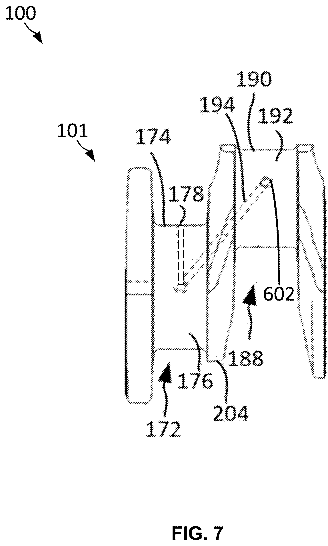 Patent US12359690 Figure 7 – System for lubricating a crankshaft
