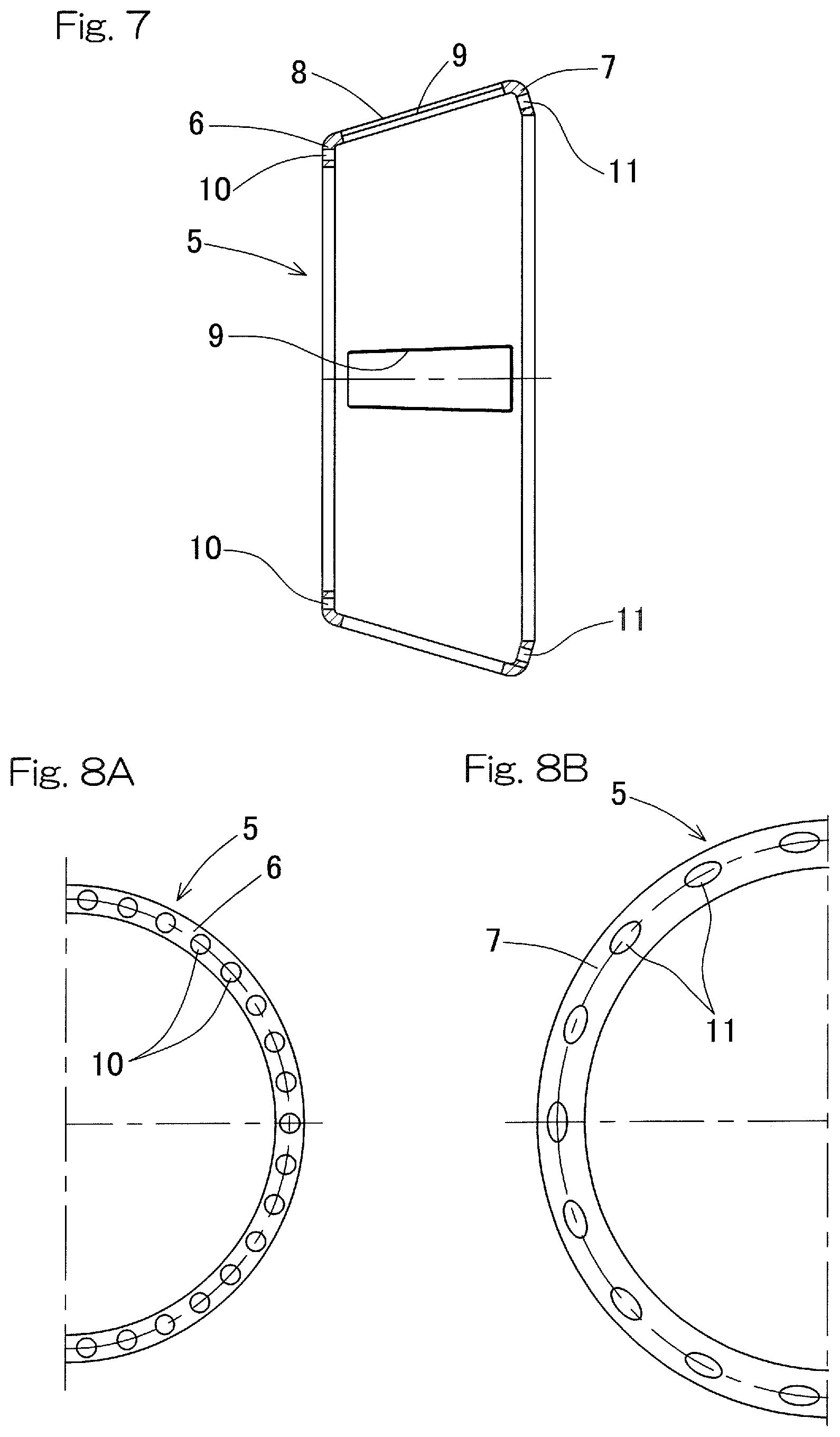 Patent US12359693 Figure 5 – Tapered roller bearing