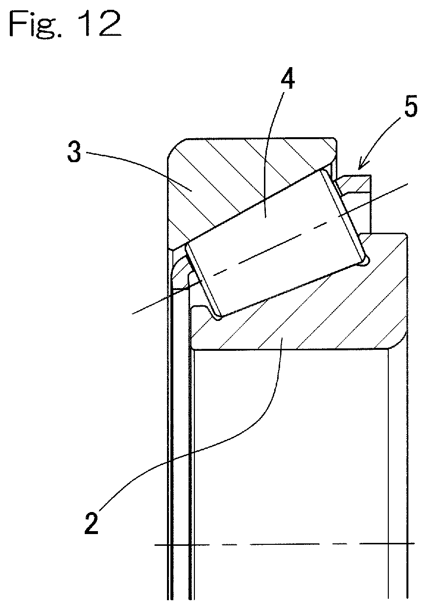 Patent US12359693 Figure 8 – Tapered roller bearing
