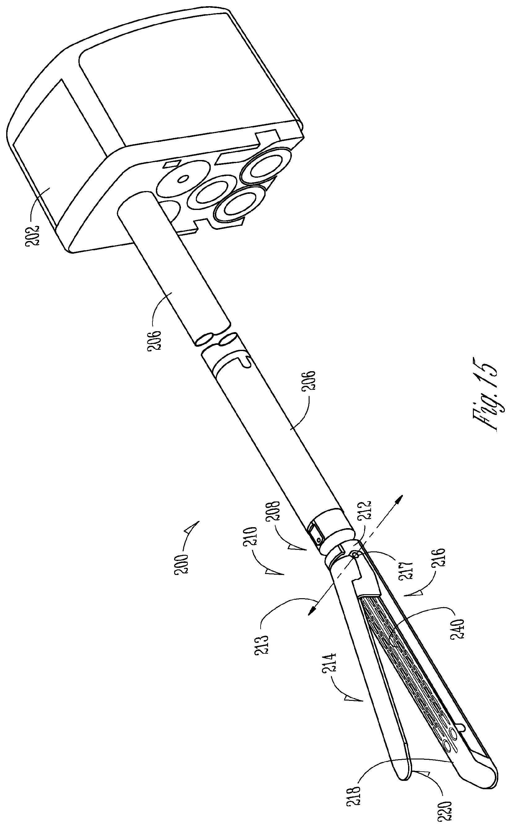 Patent US12359696 Figure 14 – Stapler with composite cardan and screw drive