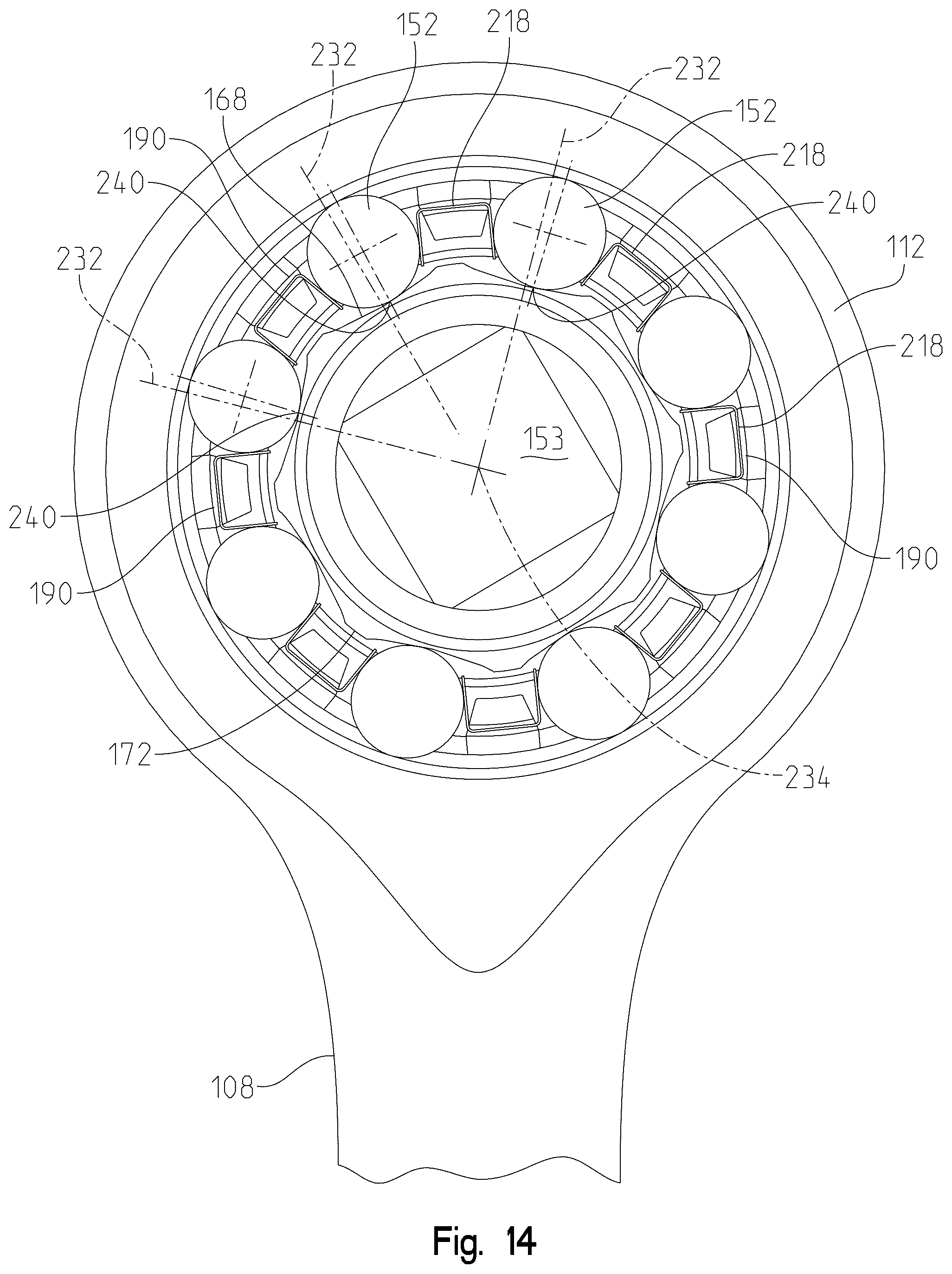 Patent US12359698 Figure 11 – Roller clutch