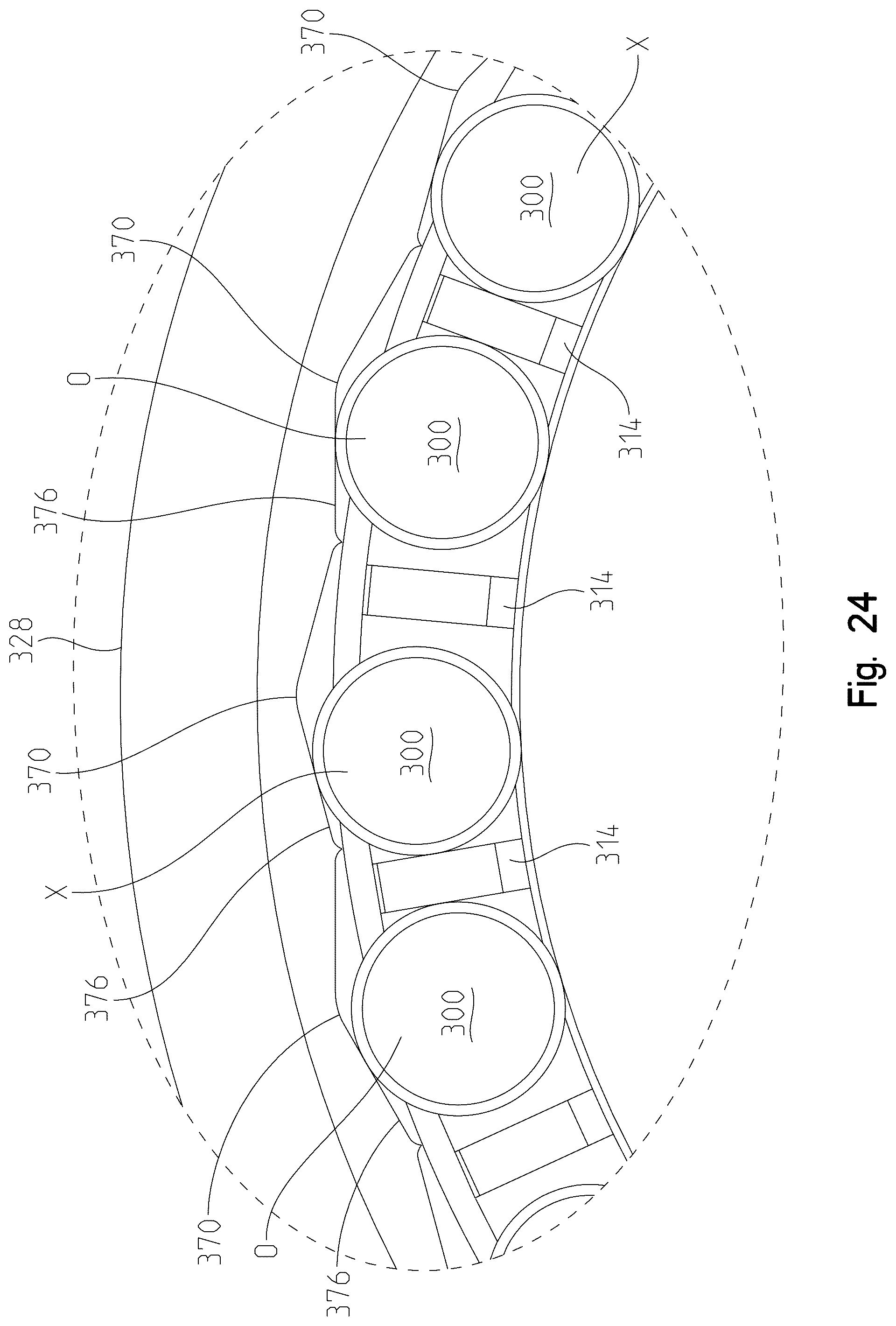 Patent US12359698 Figure 19 – Roller clutch