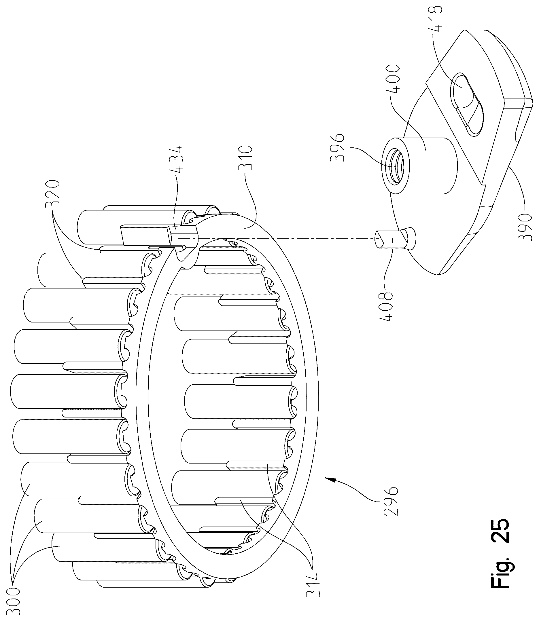 Patent US12359698 Figure 20 – Roller clutch