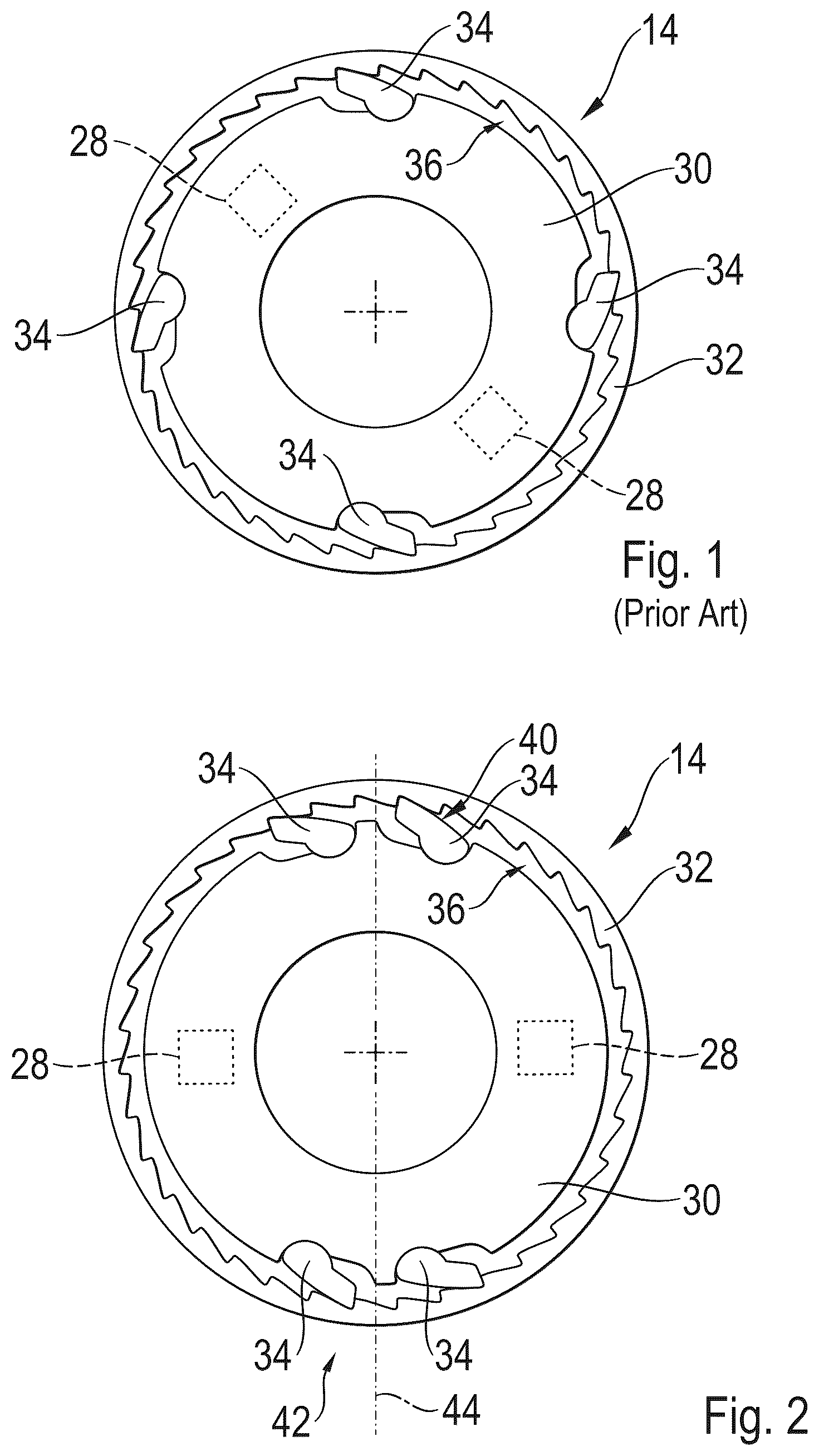 Patent US12359699 — Drive arrangement for a bicycle — Figure 1