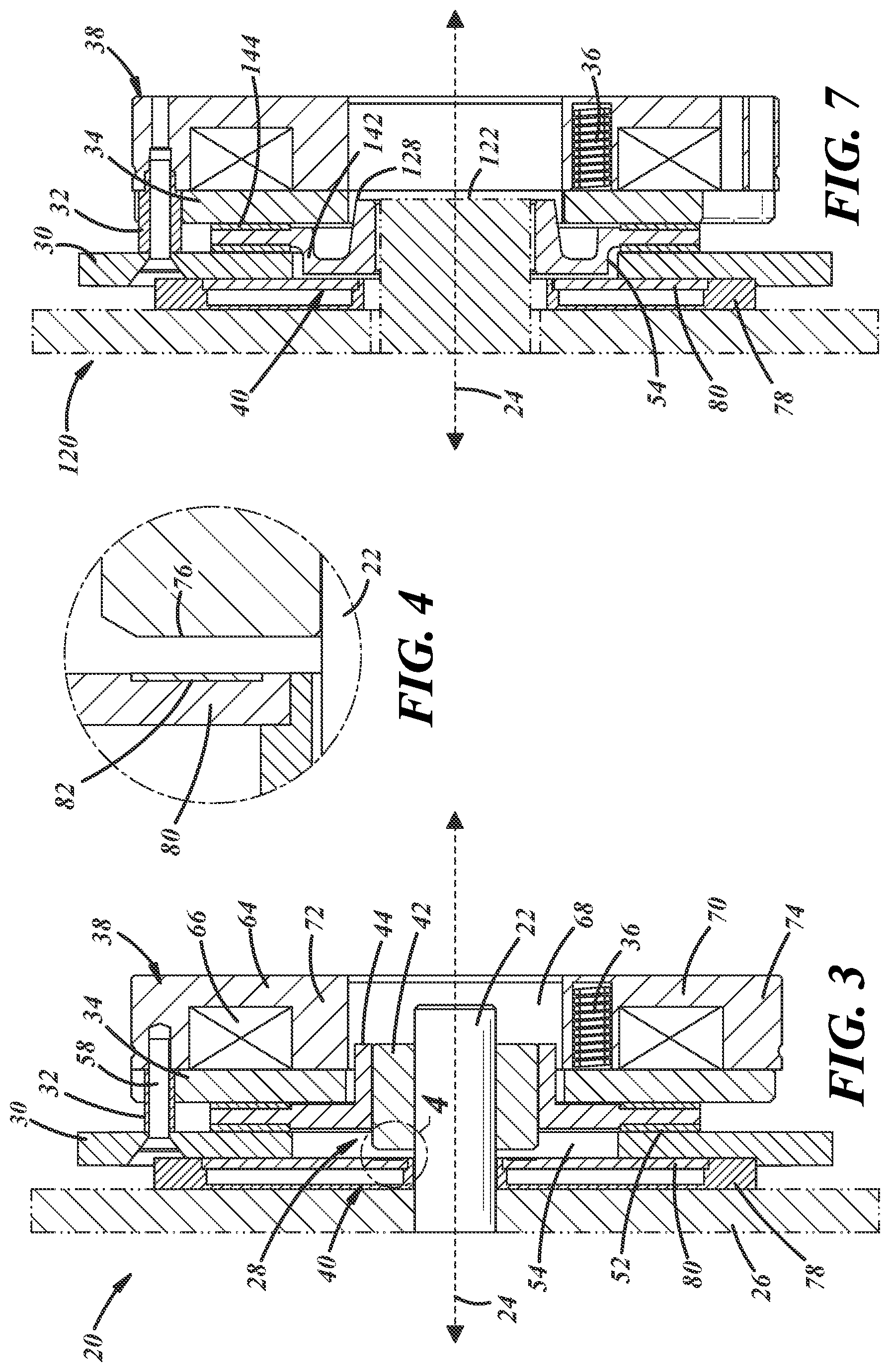 Patent US12359700 Figure 2 – Brake with integrated motor position sensor