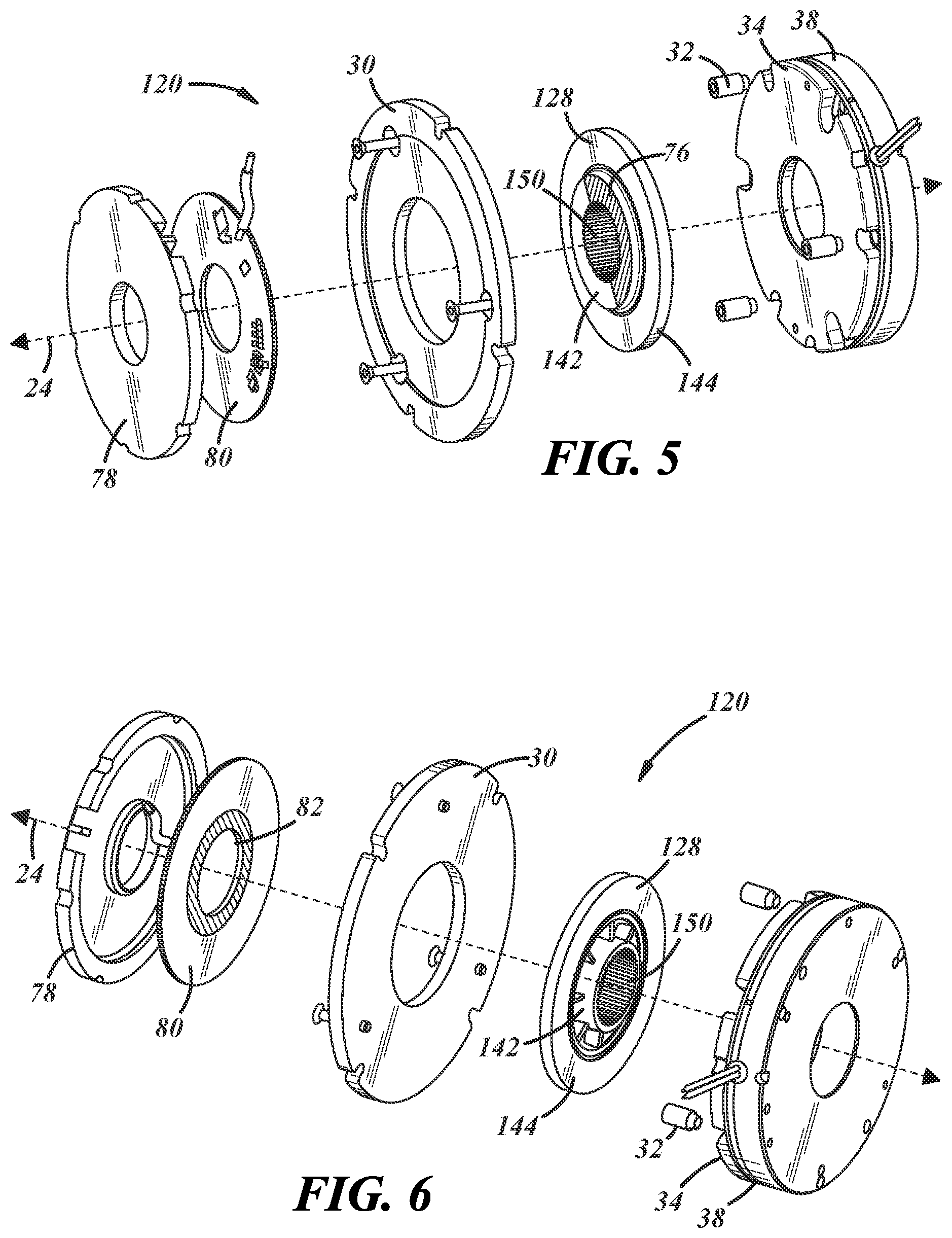 Patent US12359700 Figure 3 – Brake with integrated motor position sensor