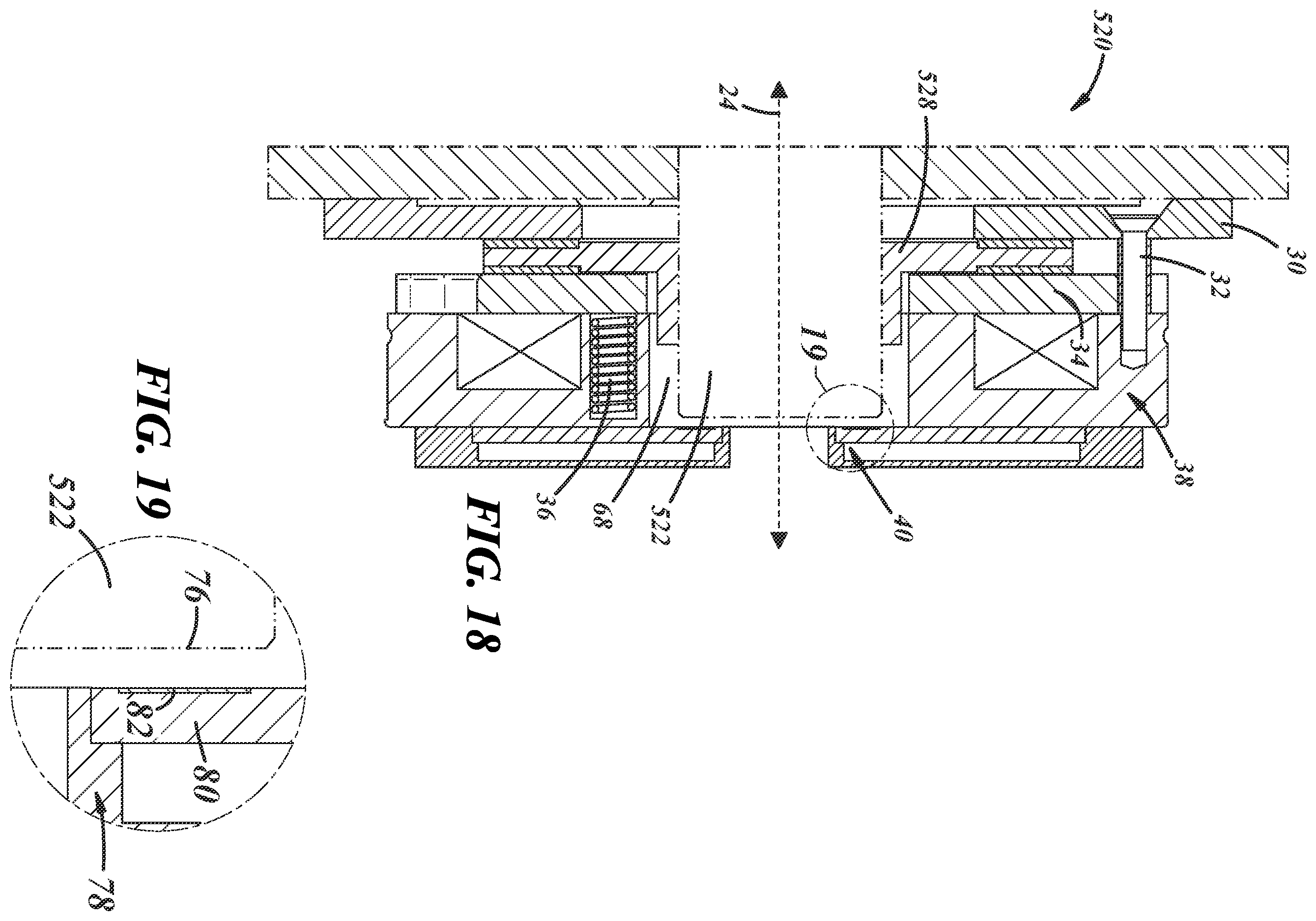 Patent US12359700 Figure 9 – Brake with integrated motor position sensor