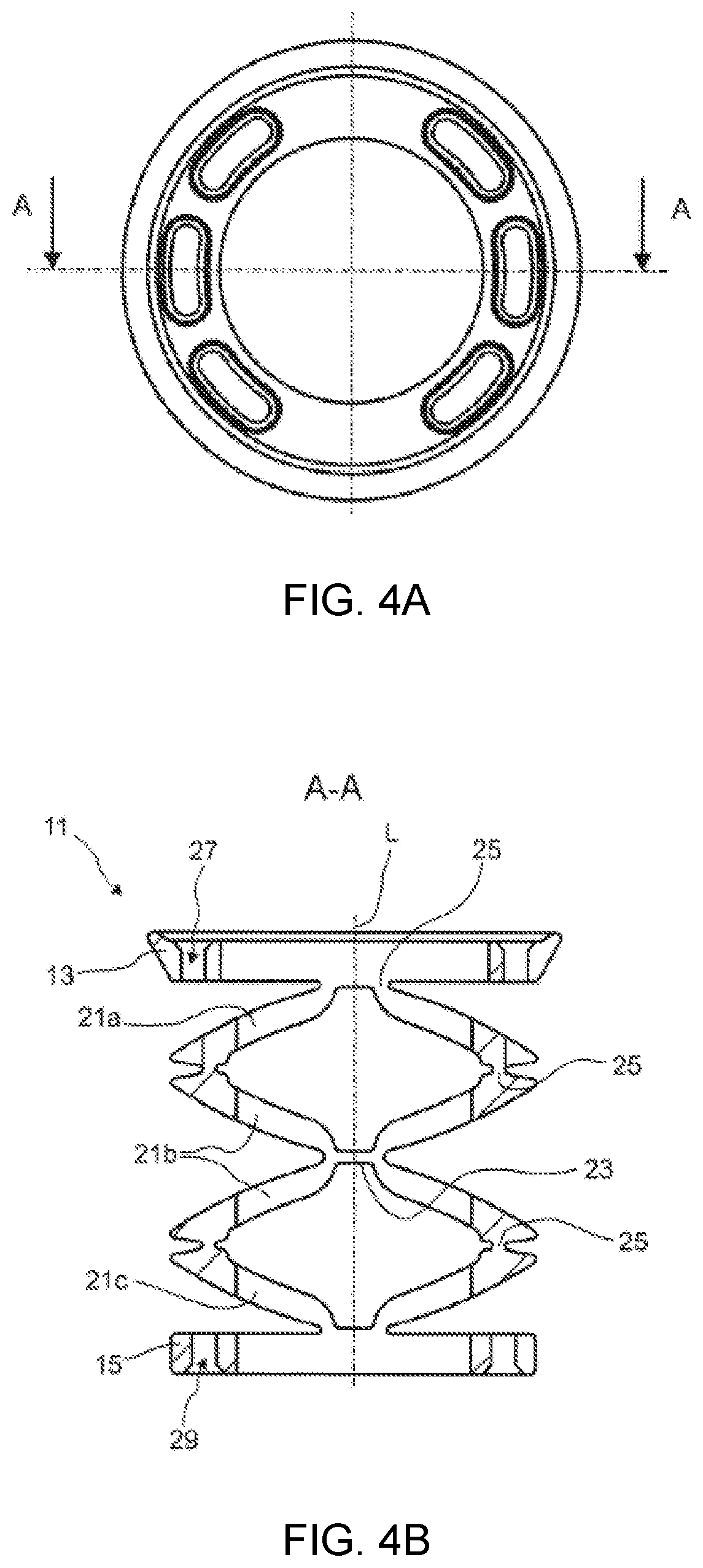 Patent US12359703 Figure 4 – Jounce bumper of an automotive vehicle suspension system, and method of producing such a jounce bumper