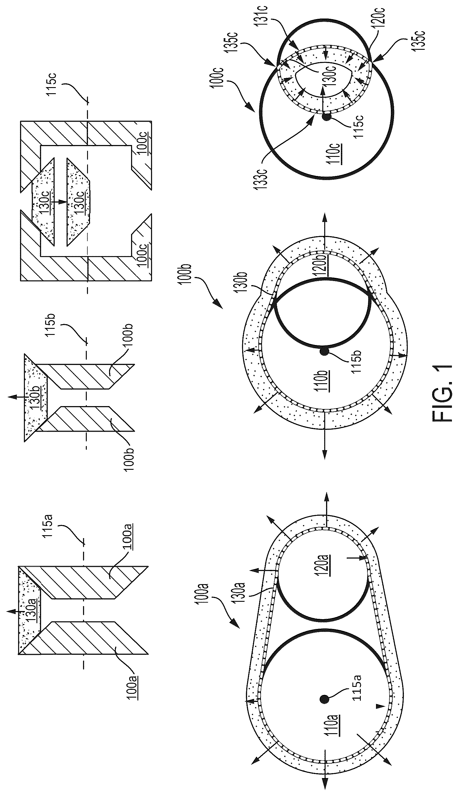 Patent US12359708 Figure 1 – Transmission with radially inverted pulleys