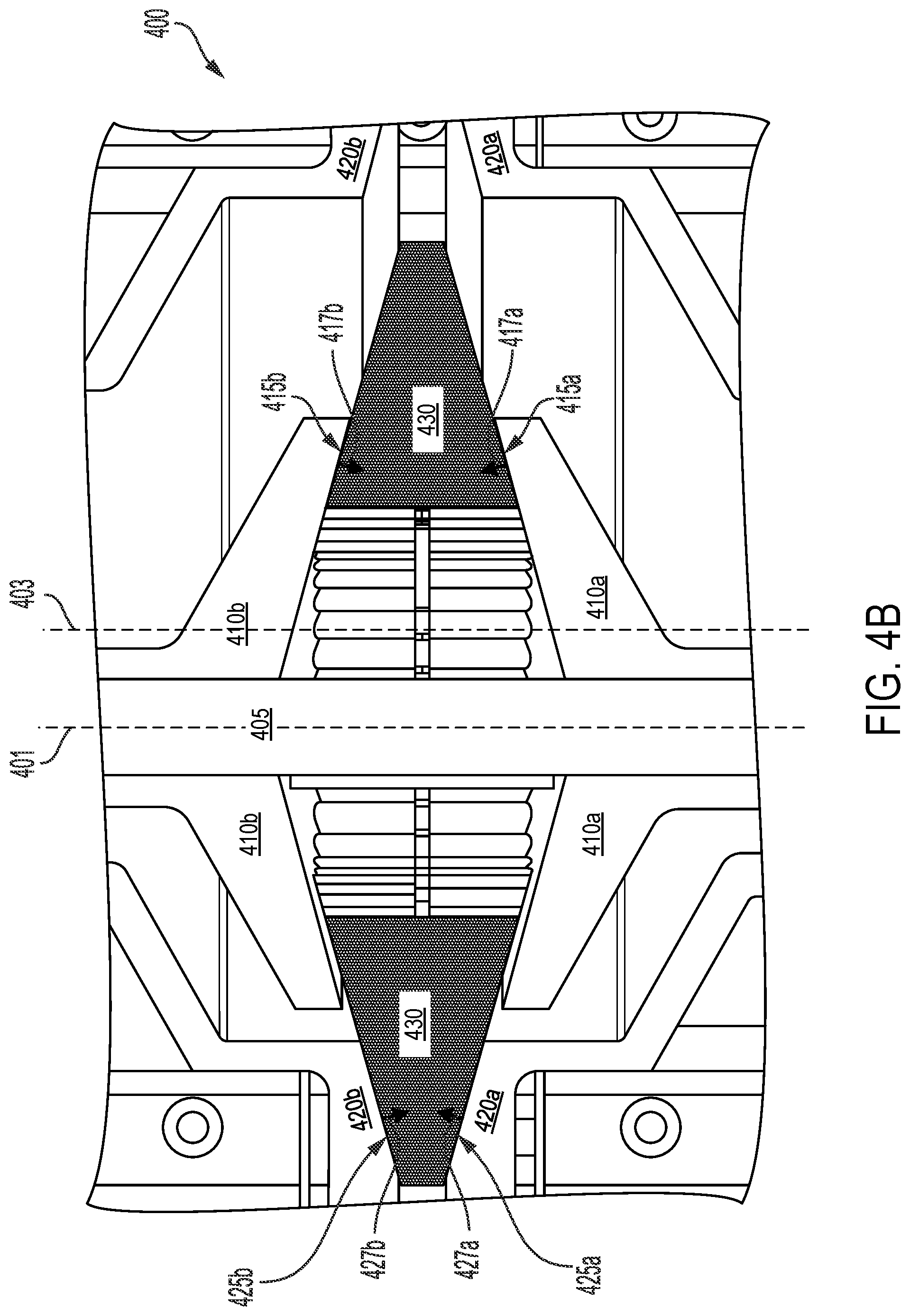 Patent US12359708 Figure 5 – Transmission with radially inverted pulleys