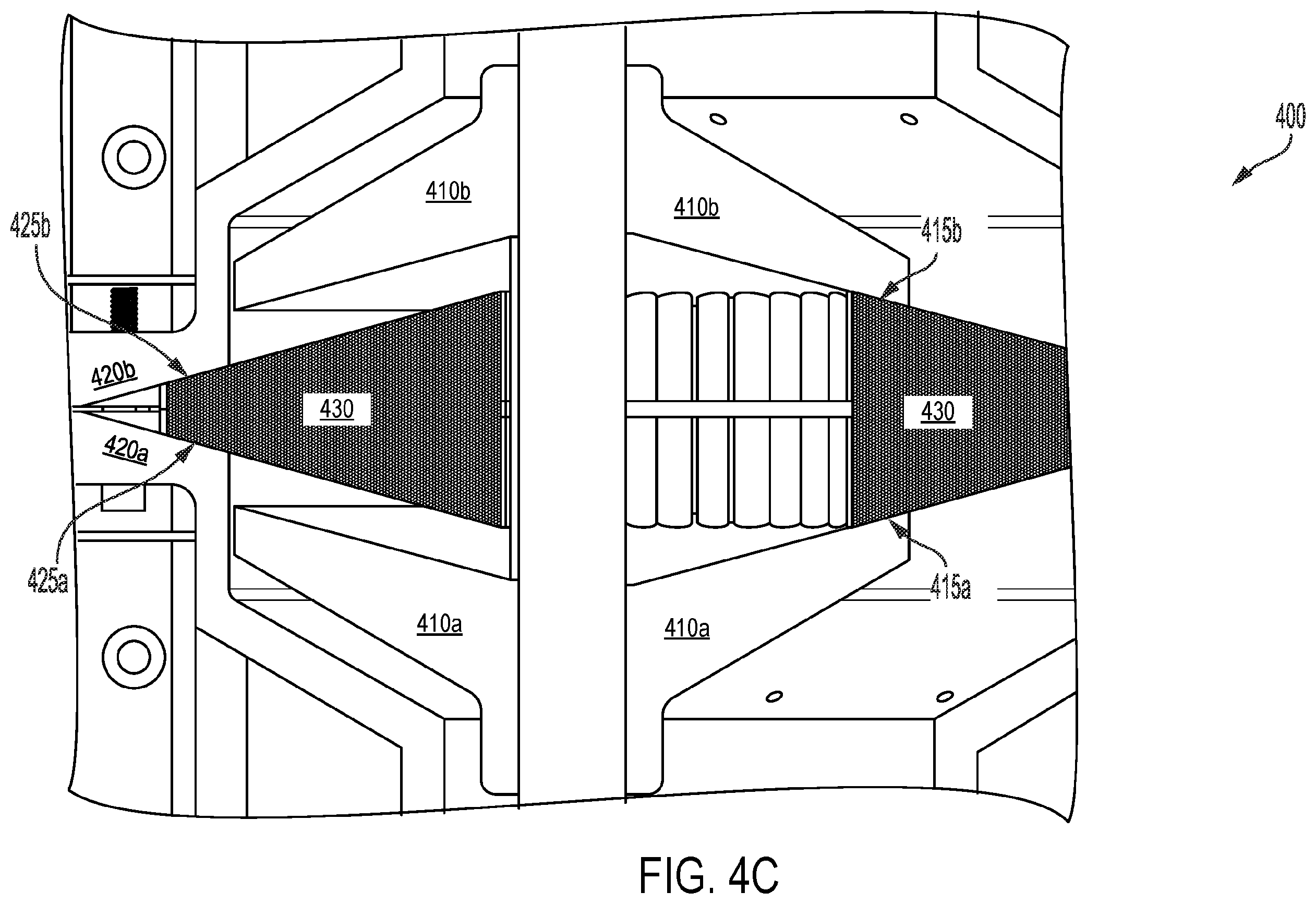 Patent US12359708 Figure 6 – Transmission with radially inverted pulleys