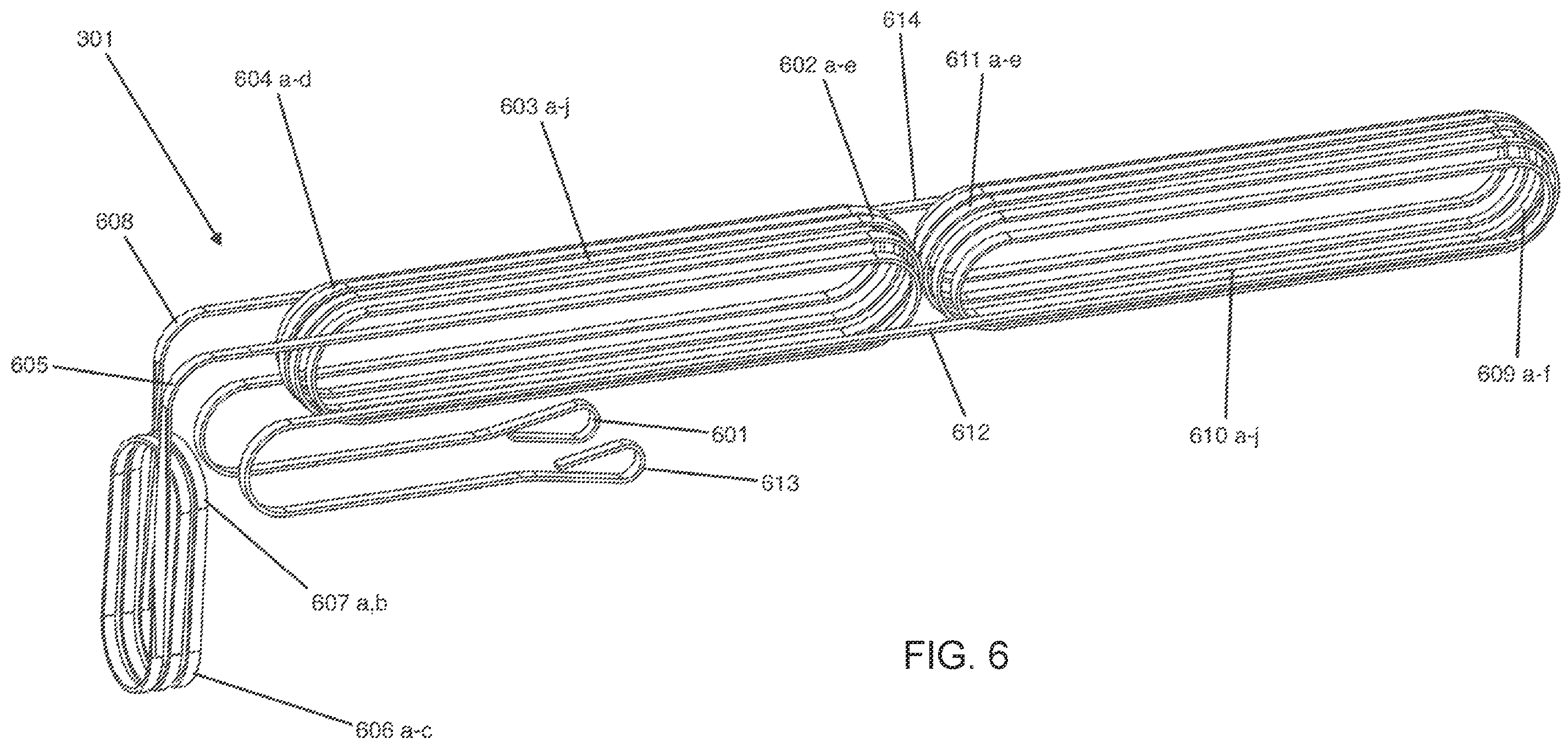Patent US12359709 Figure 6 – High reduction belt-driven linear actuator
