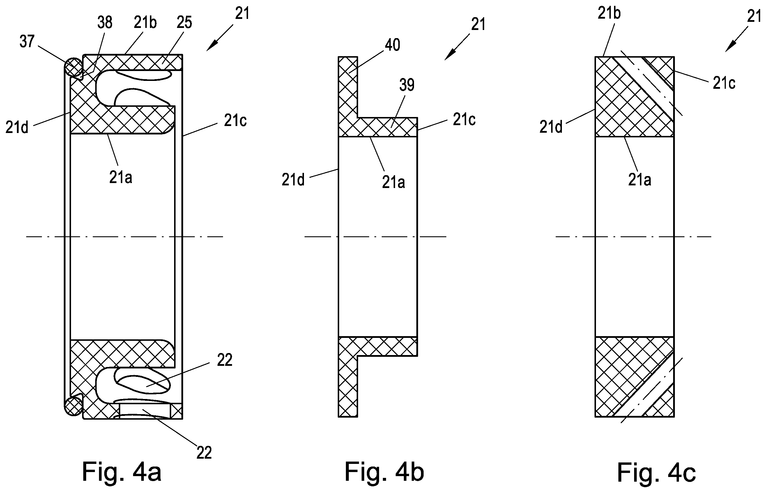 Patent US12359723 Figure 7 – Sealing device for a piston rod of a reciprocating compressor