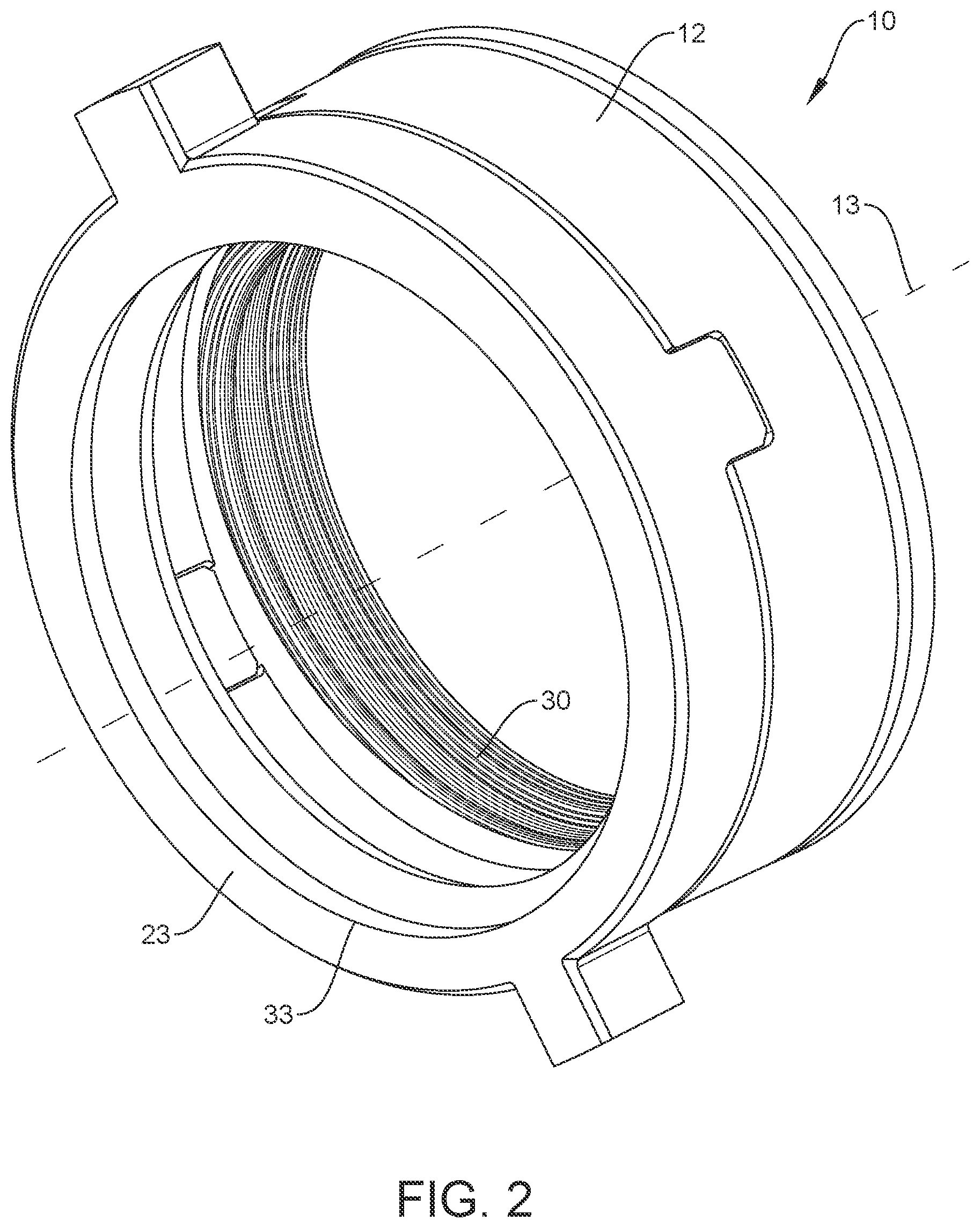Patent US12359725 Figure 2 – Wiper seal for a ball screw actuator