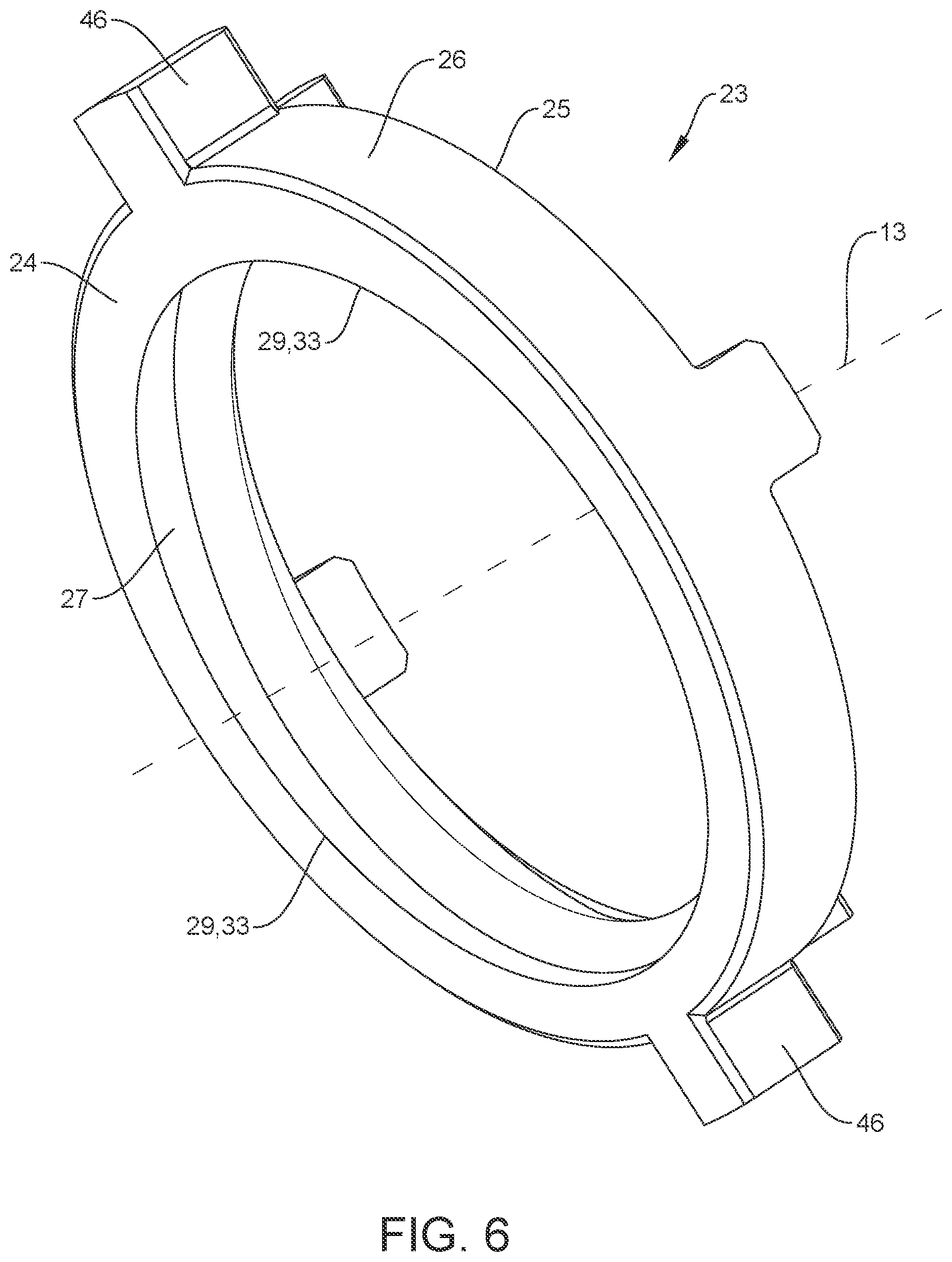 Patent US12359725 Figure 6 – Wiper seal for a ball screw actuator