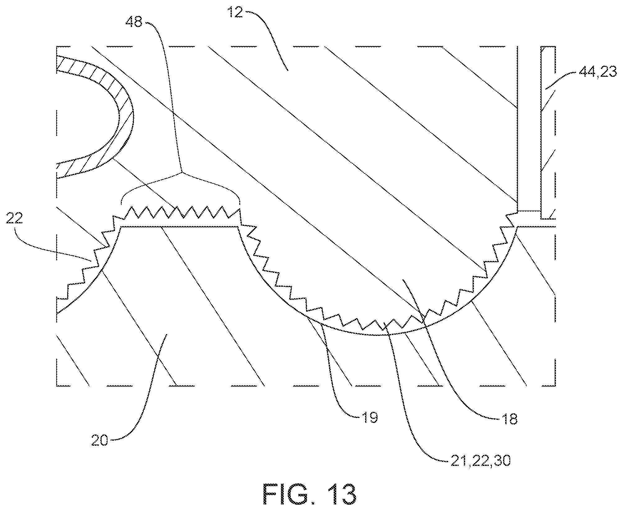 Patent US12359725 Figure 11 – Wiper seal for a ball screw actuator