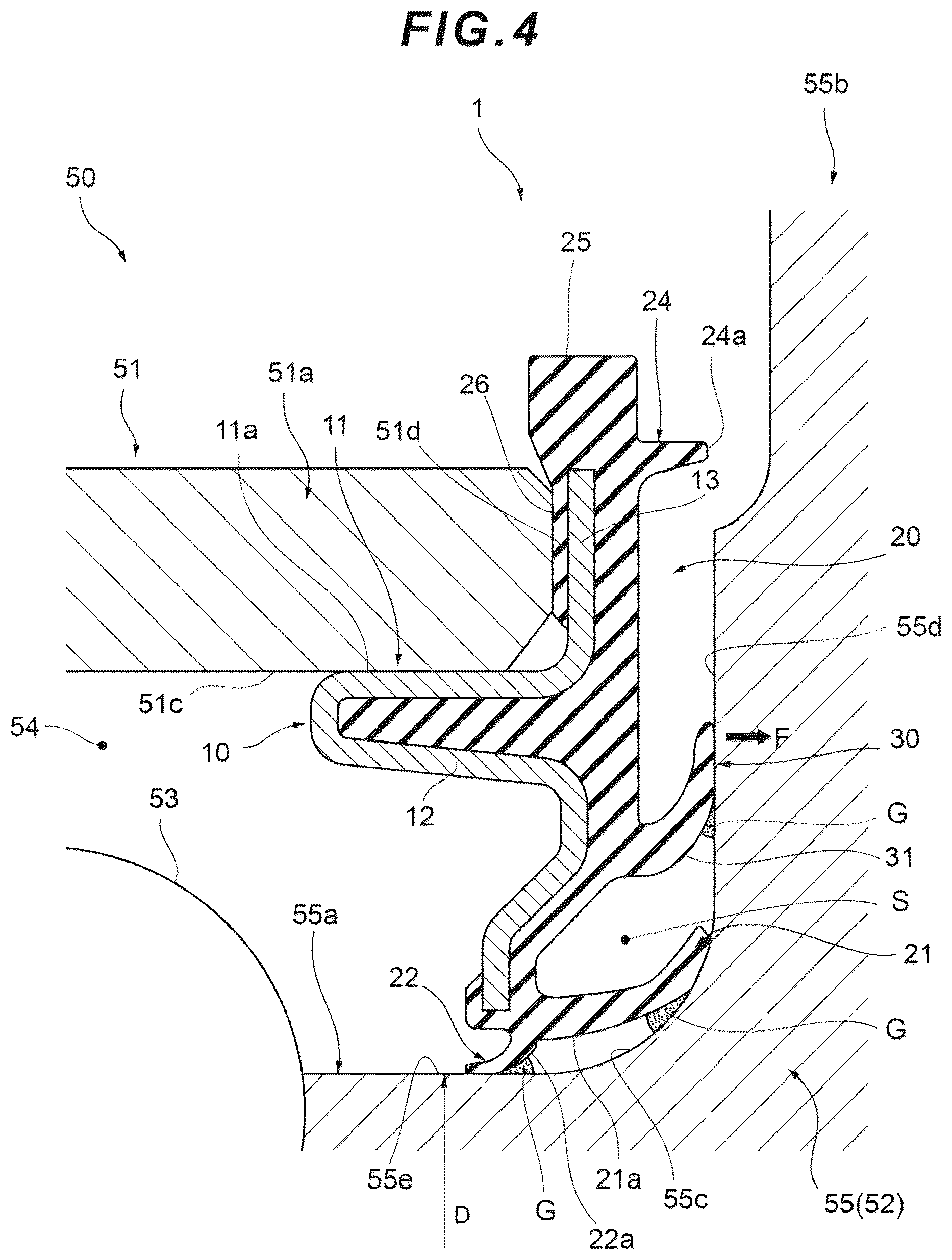 Patent US12359726 Figure 4 – Method of manufacturing hub seal