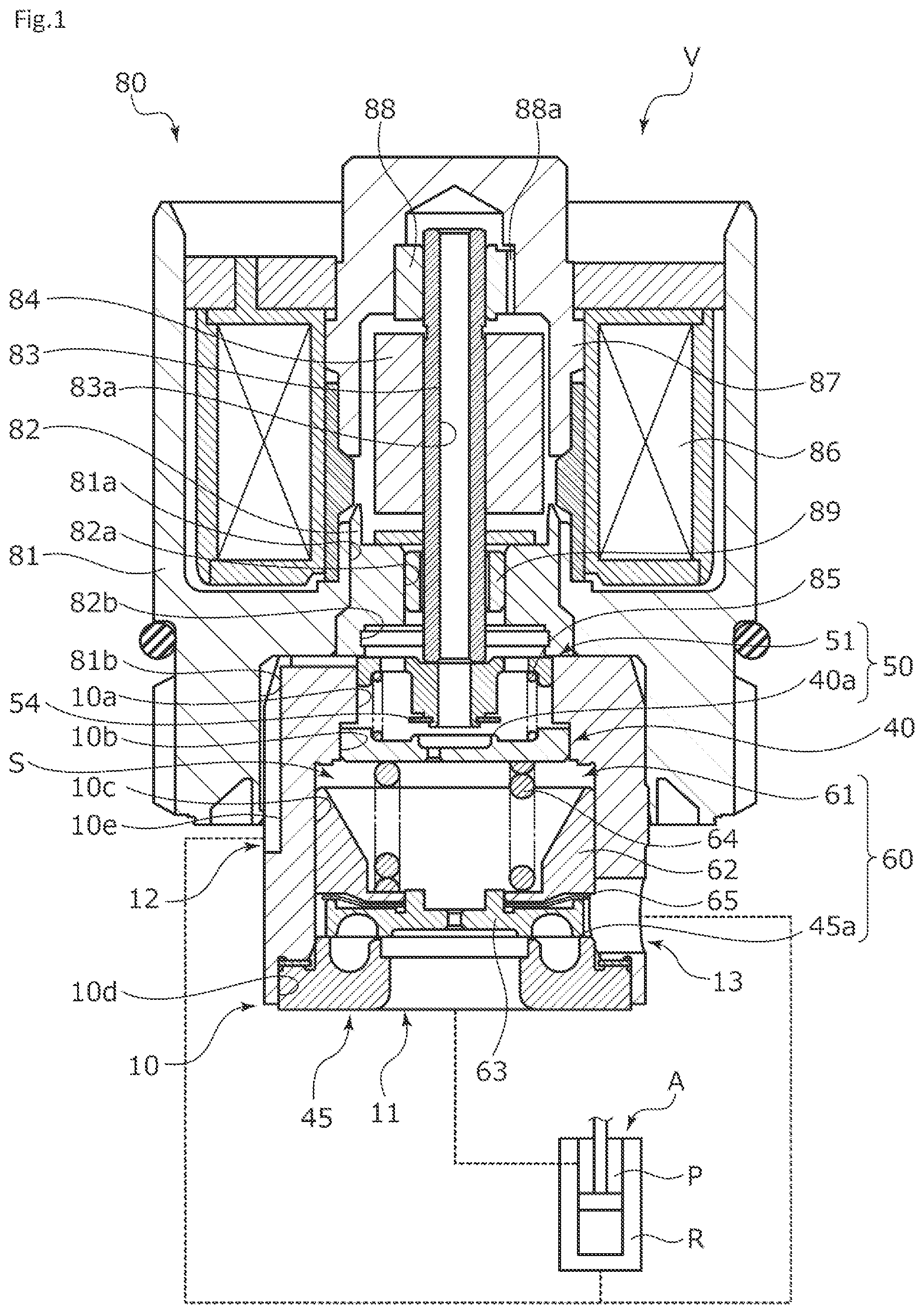 Patent US12359729 Figure 1 – Valve