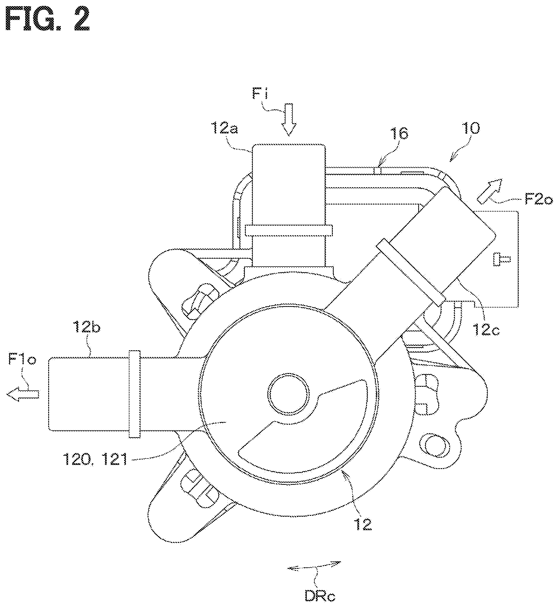 Patent US12359731 Figure 2 – Valve device